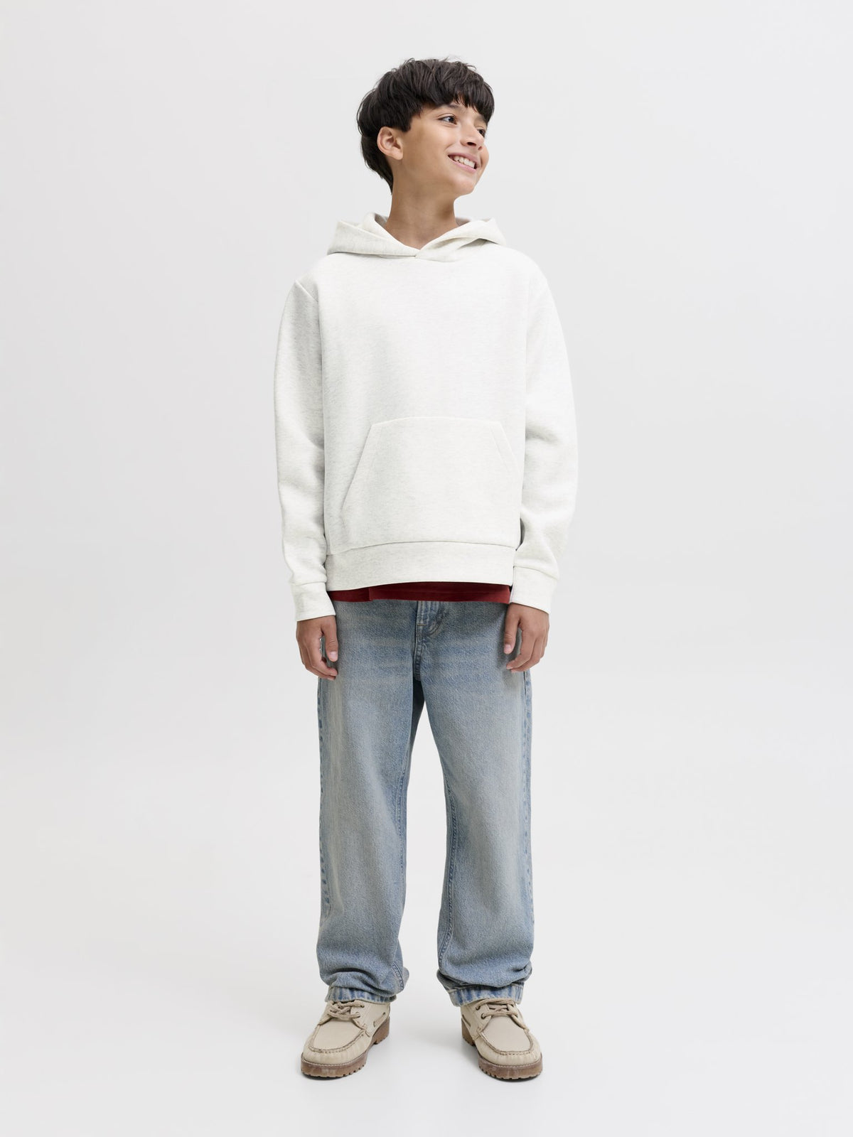 Jack & Jones Jungen Sweats & Sweatjacken White Melange