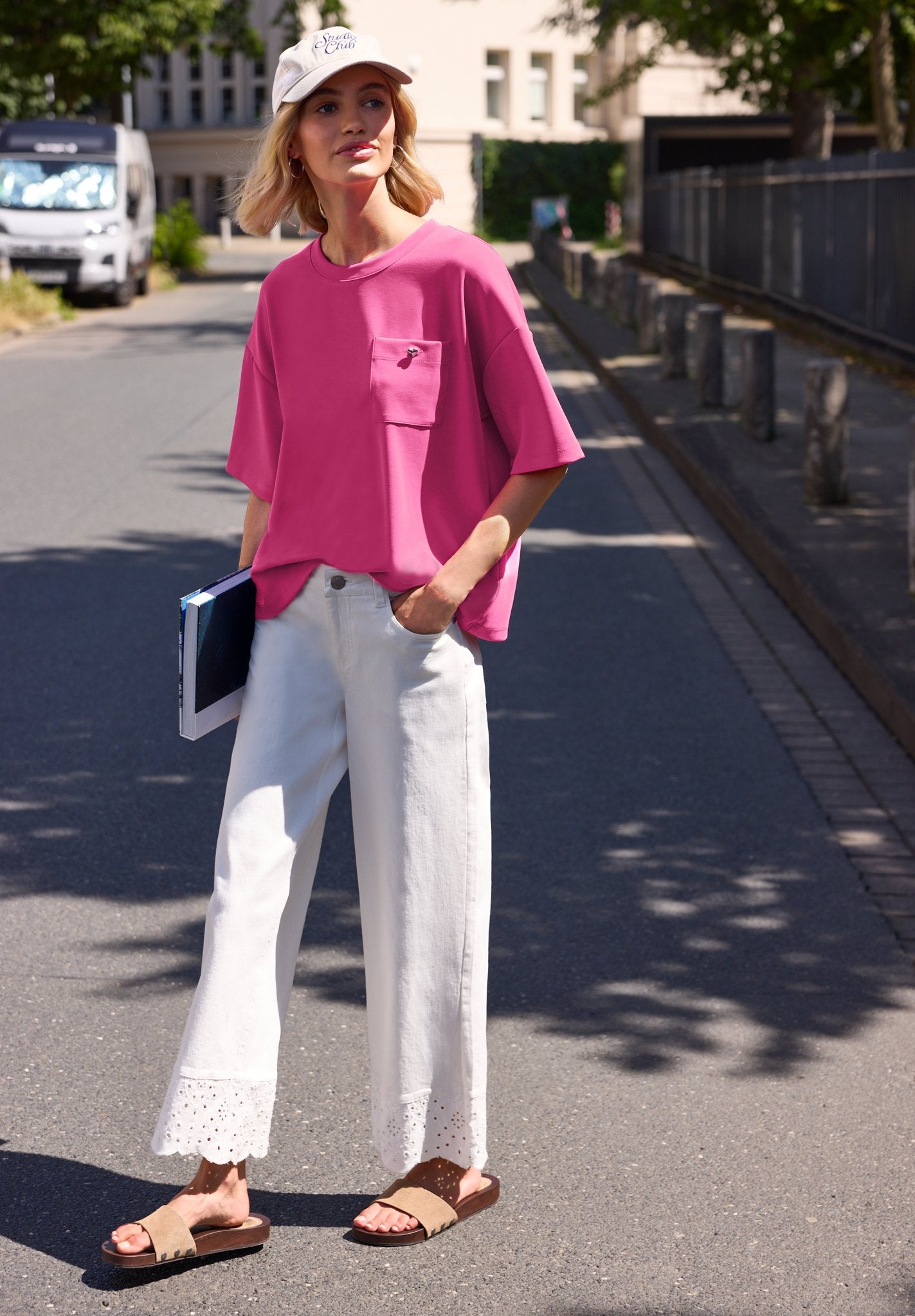 Street One Studio Damen T-Shirts Ruby Rasp
