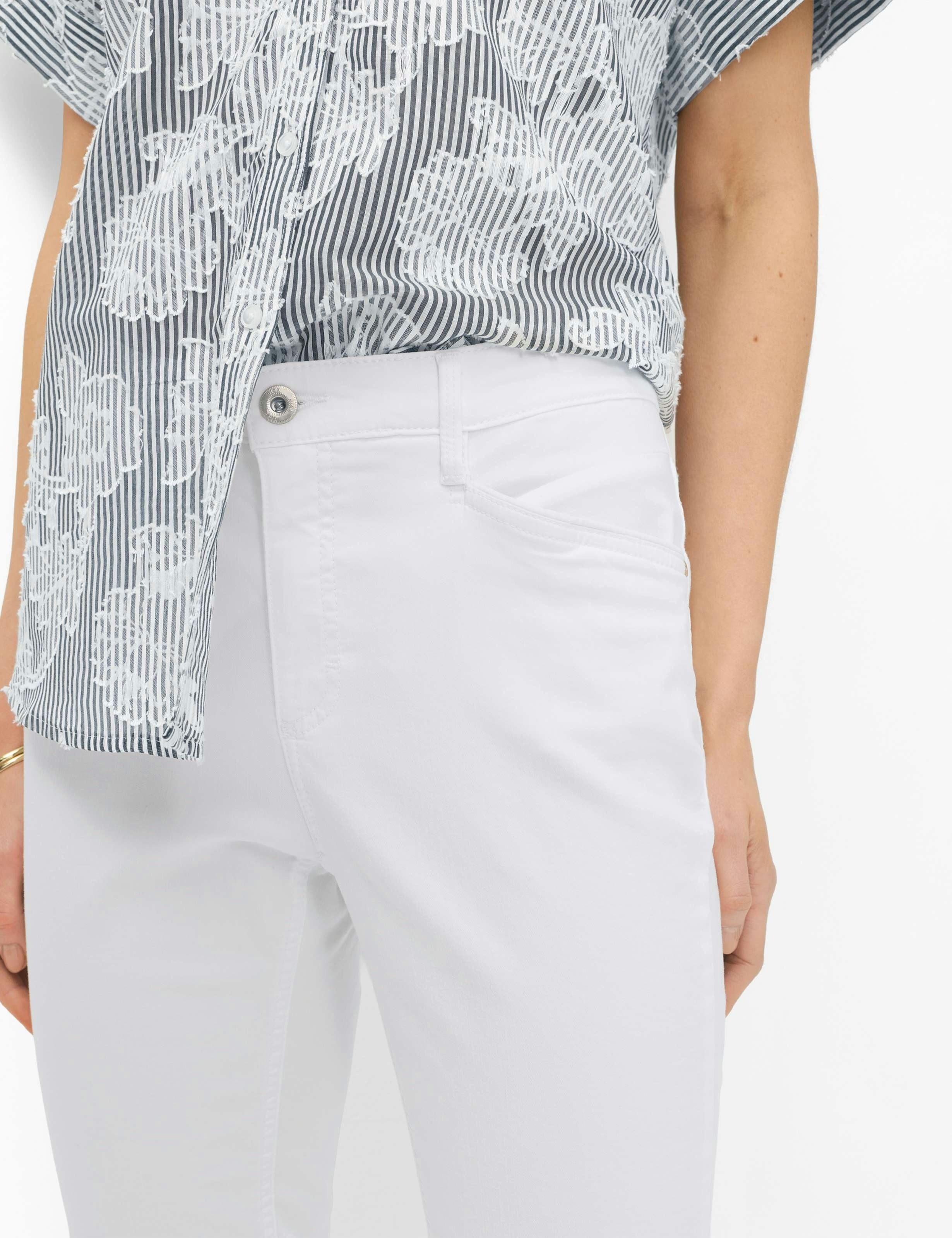 Brax Damen Jeans White
