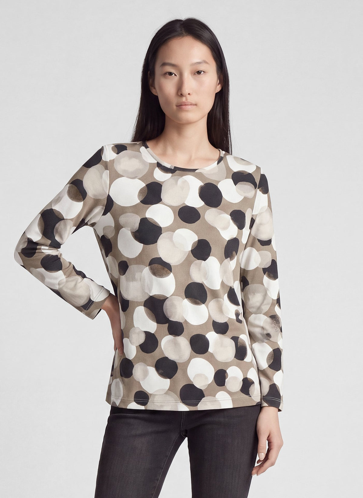 Rabe Damen T-Shirts Taupe
