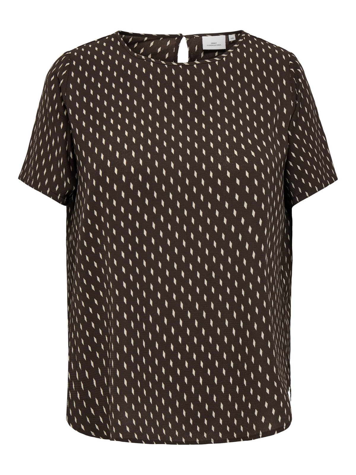 Only Carmakoma Damen T-Shirts Coffee Bean/Cra