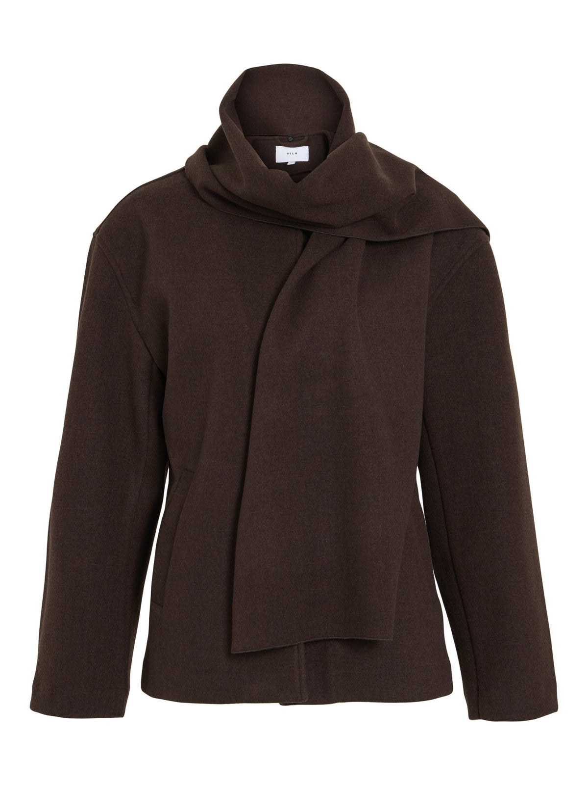 Vila Damen Jacken Coffee Bean