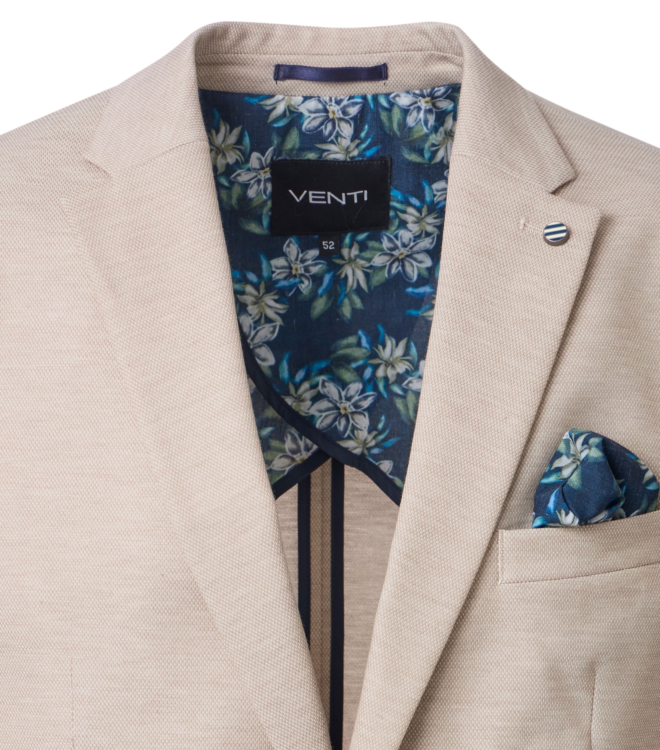 Venti Herren Sakkos Beige
