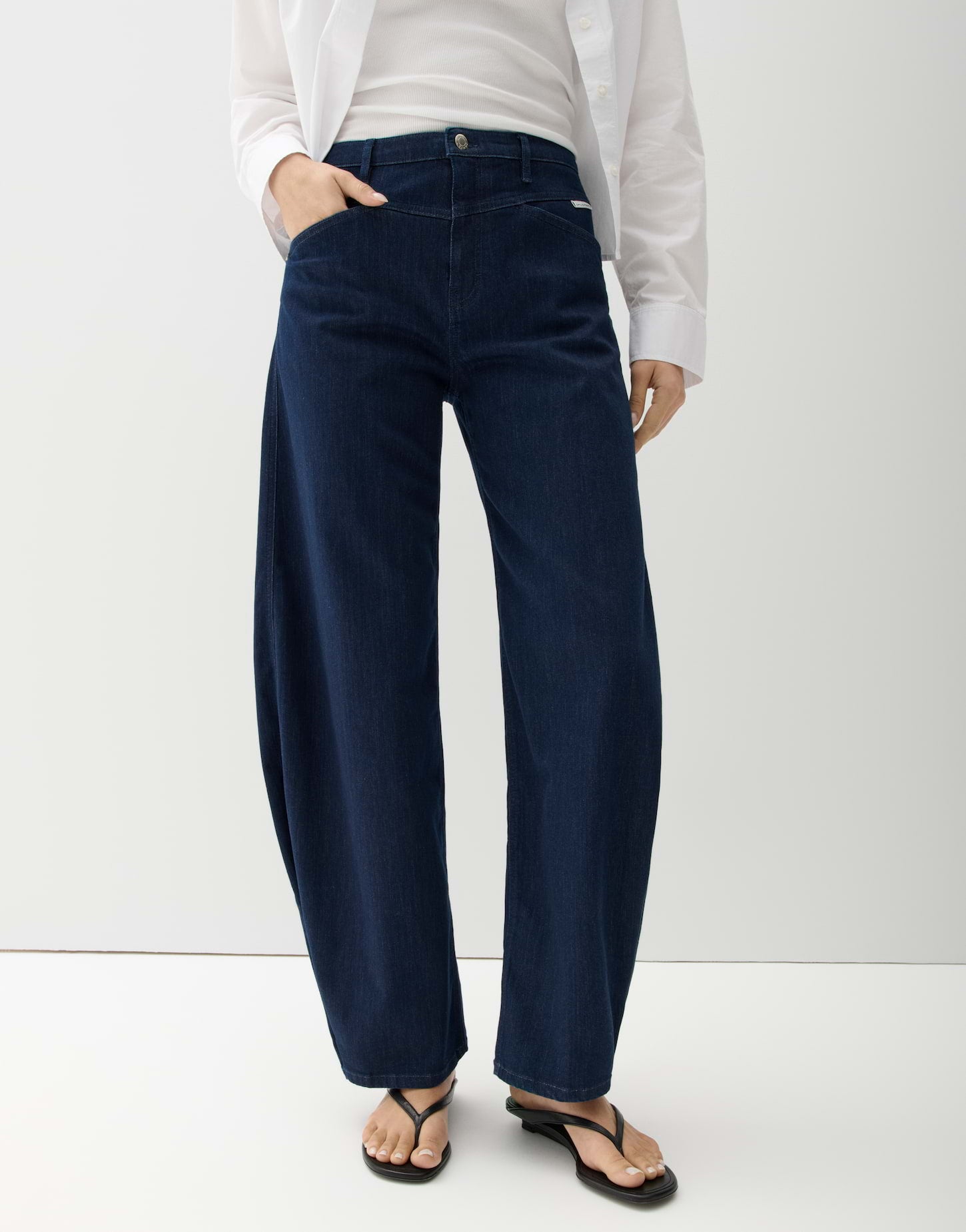 Opus Pants Damen Jeans Blue Rins