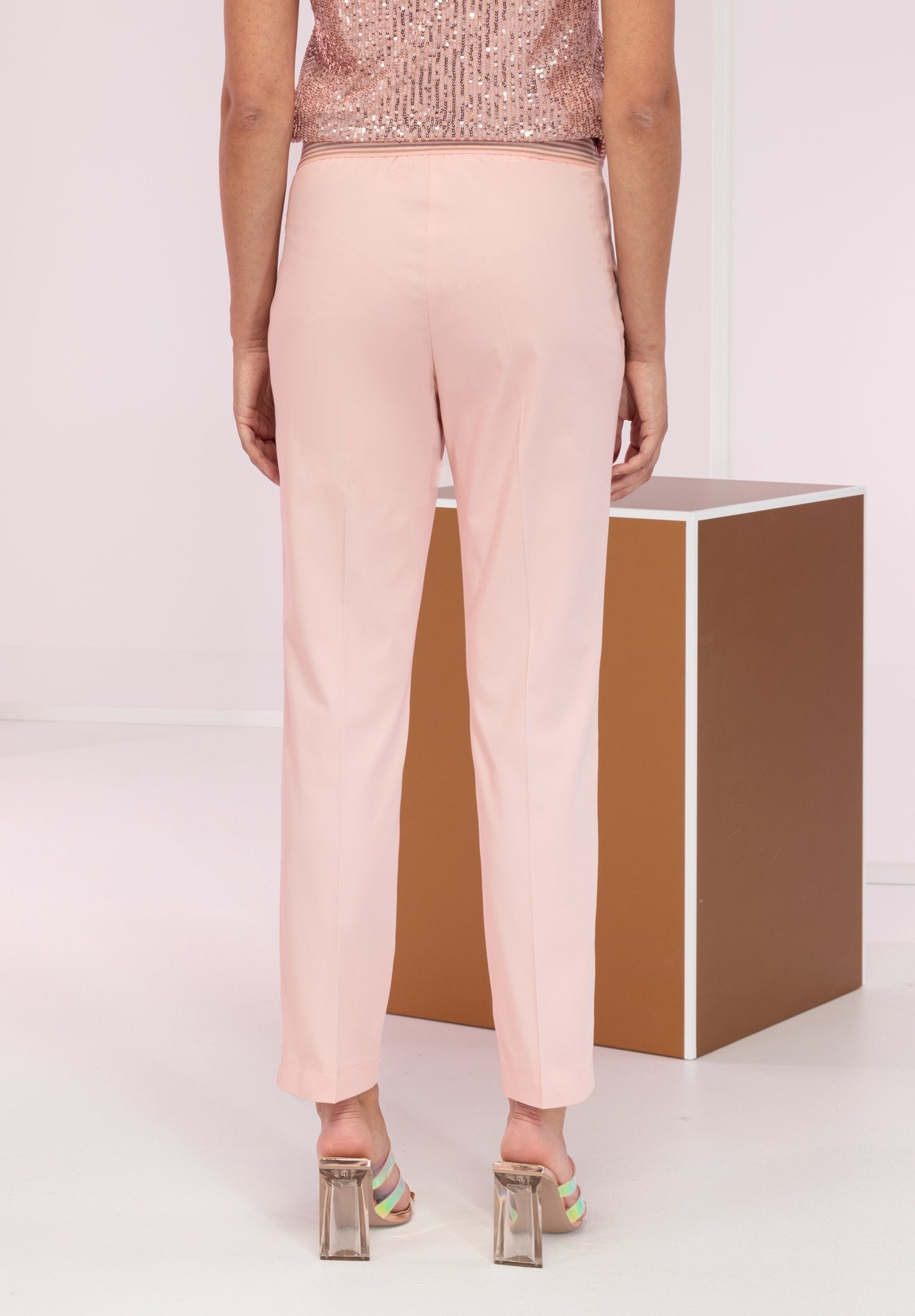 Bianca Damen Hosen Peach