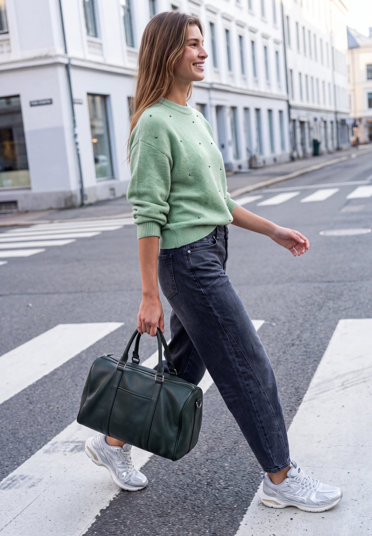 Street One Studio Damen Pullover Grayed Mi