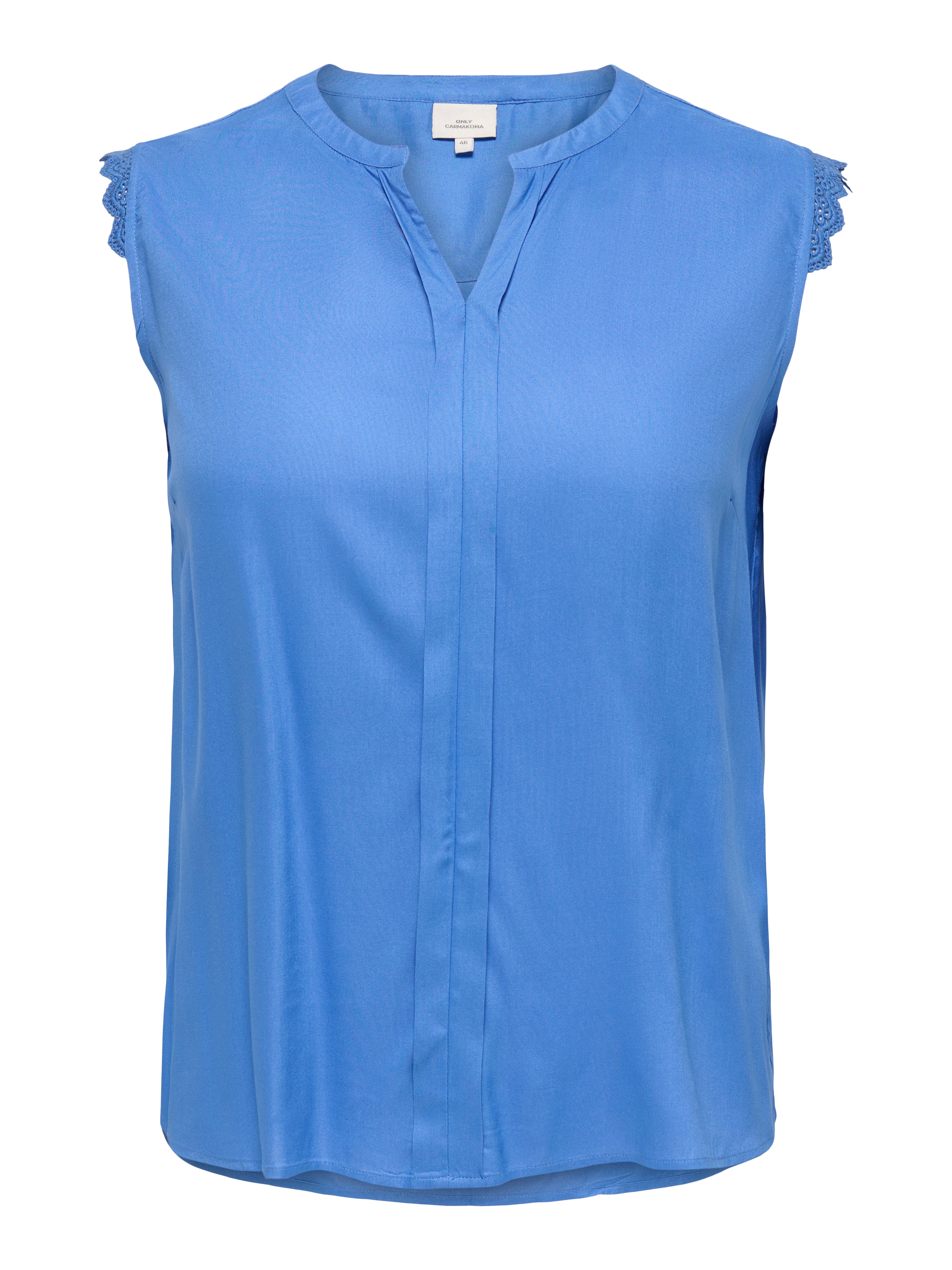 Only Carmakoma Damen T-Shirts Ultramarine