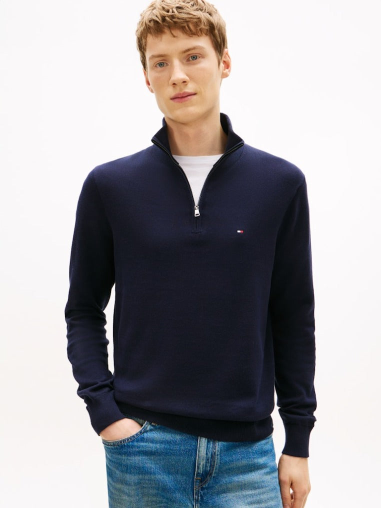 Tommy Hilfiger Herren Pullover Dw Blue