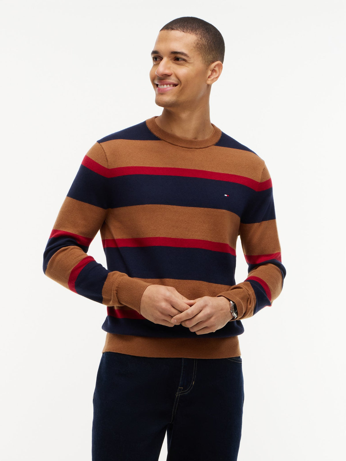 Tommy Hilfiger Herren Sweatshirts A Blue