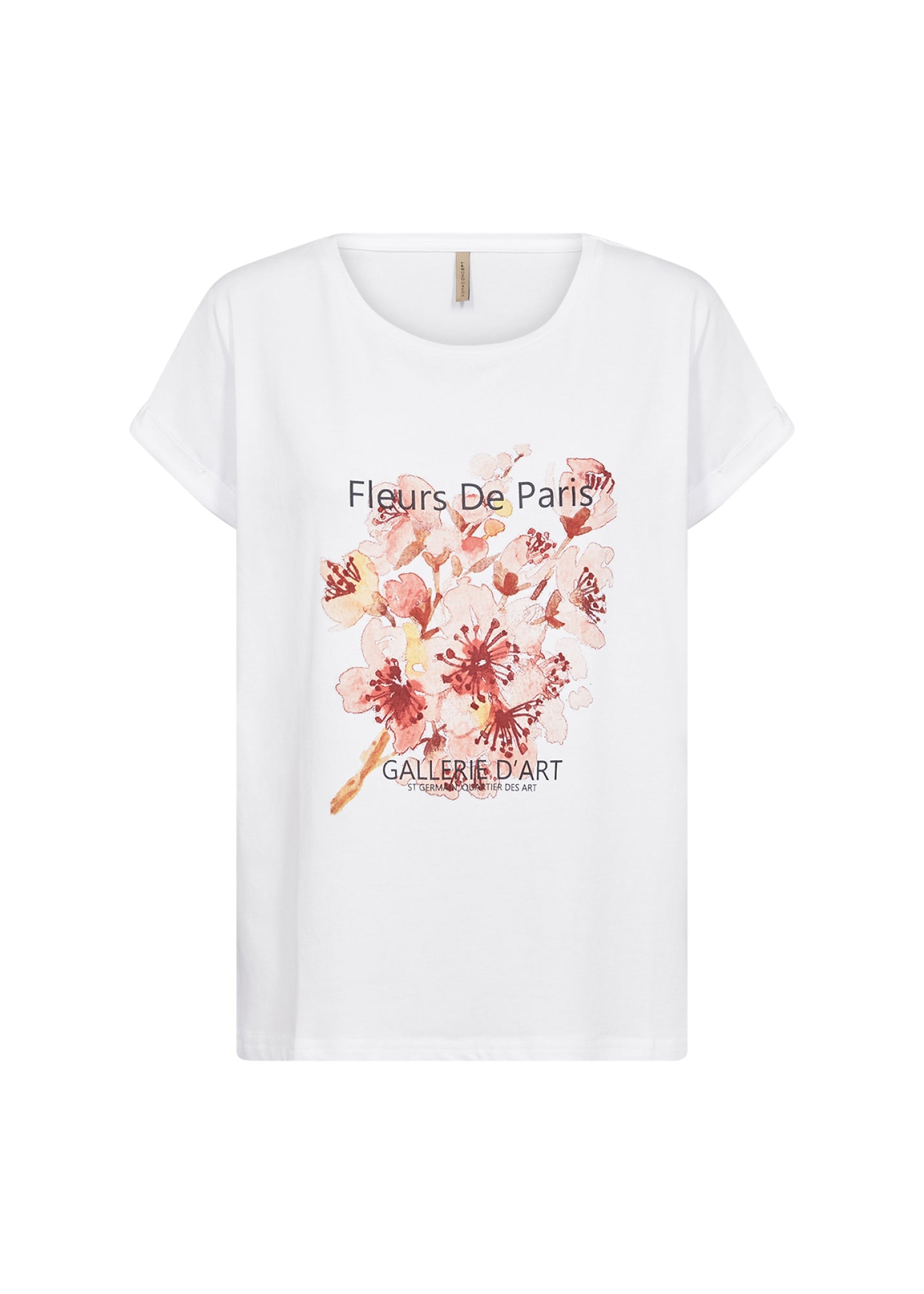 Soya Concept Damen T-Shirts Salmon