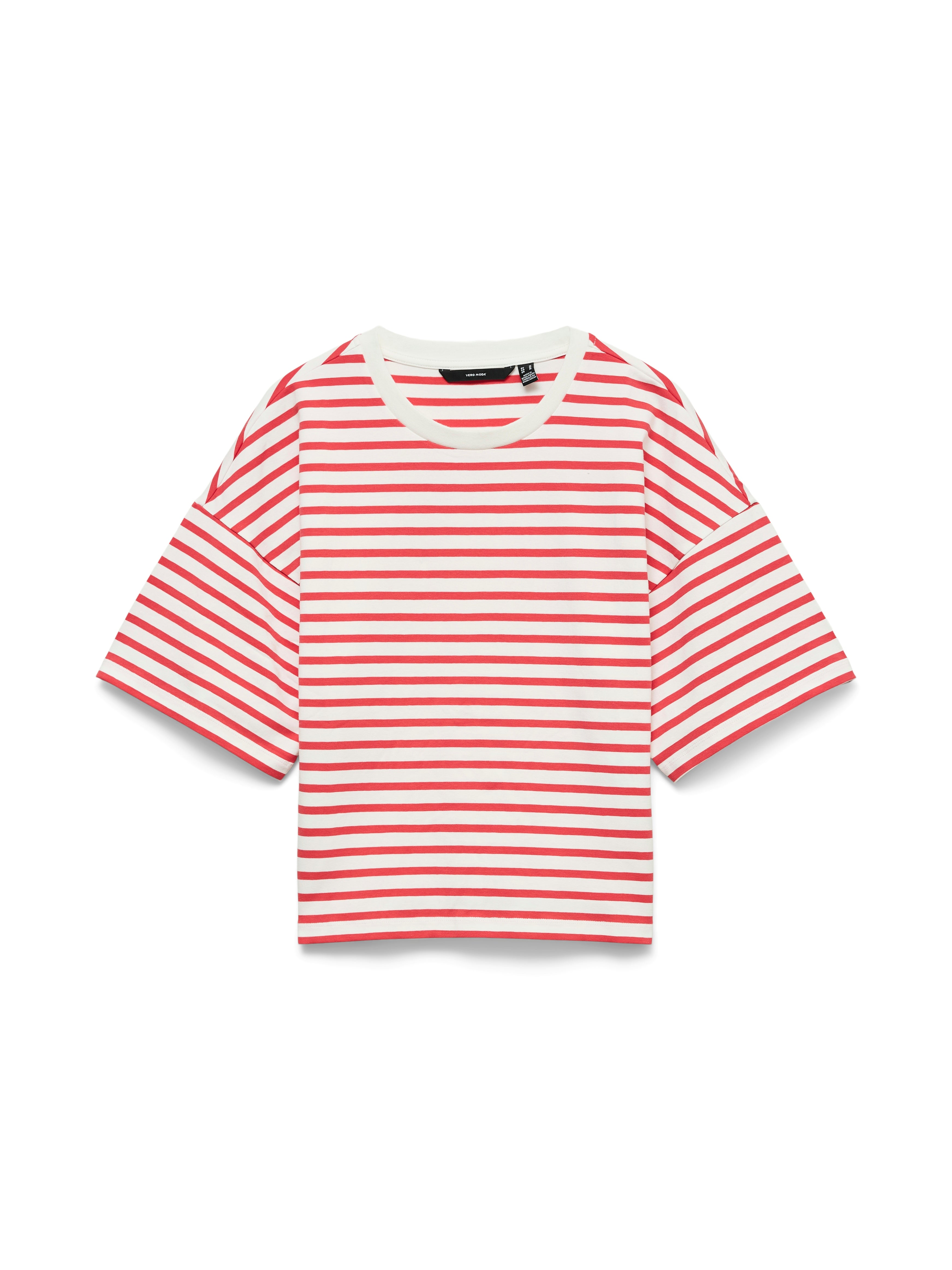 Vero Moda Damen T-Shirts Snow White/Poin