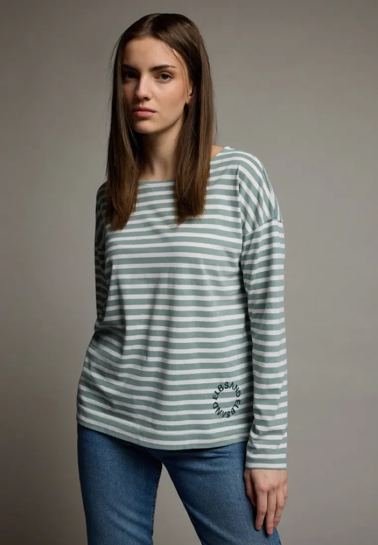 Elbsand Damen T-Shirts Soft Sage_