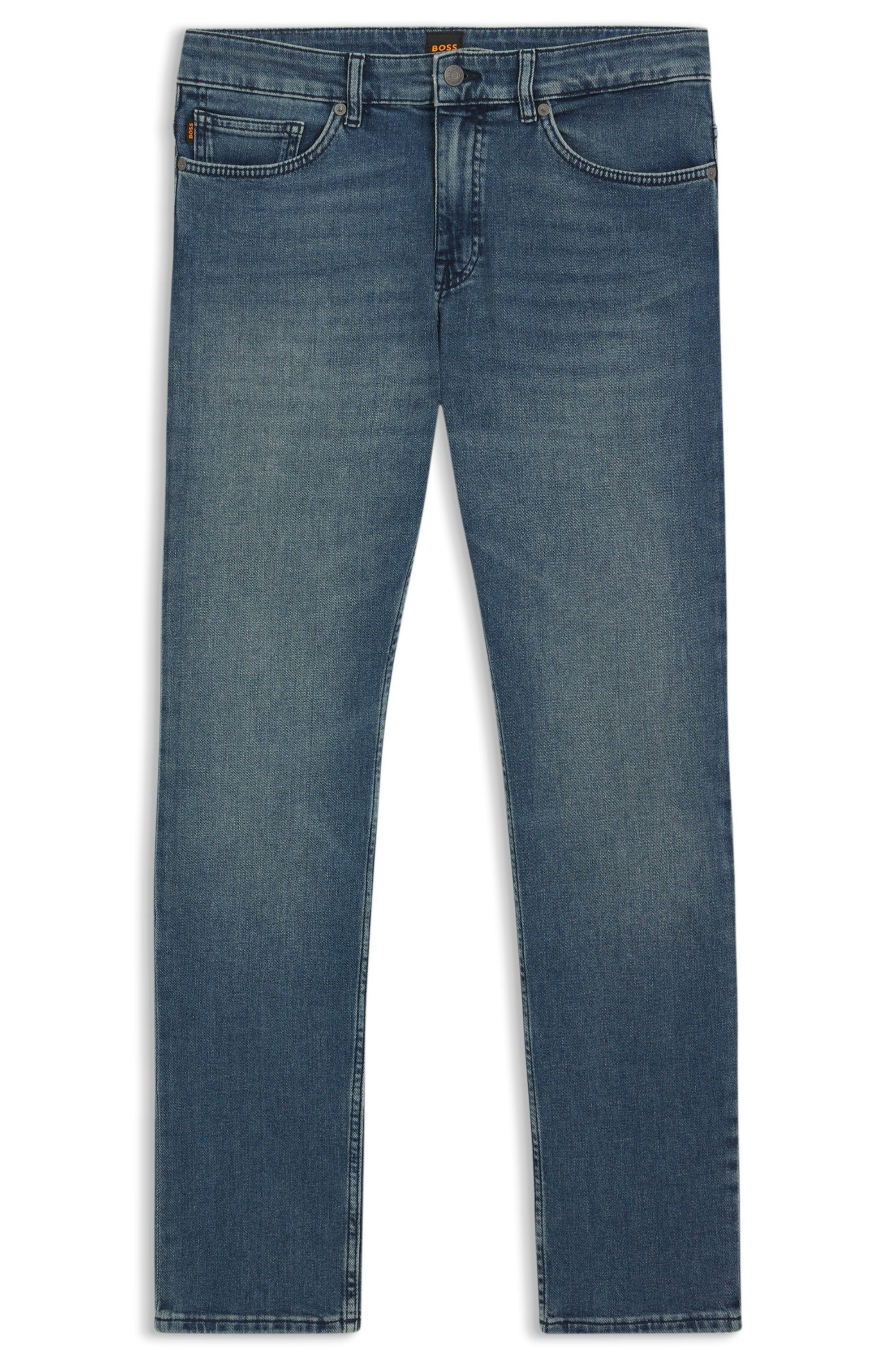 Boss Orange Herren Jeans Medium Blue