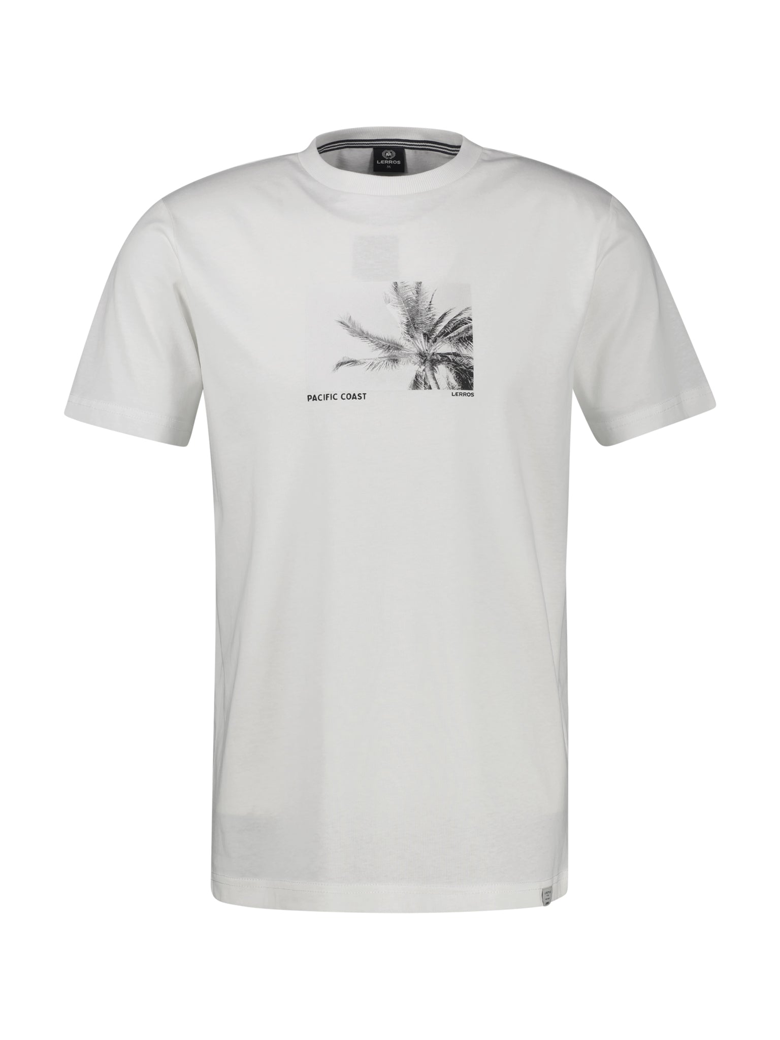 Lerros Herren T-Shirts kurz Broken White