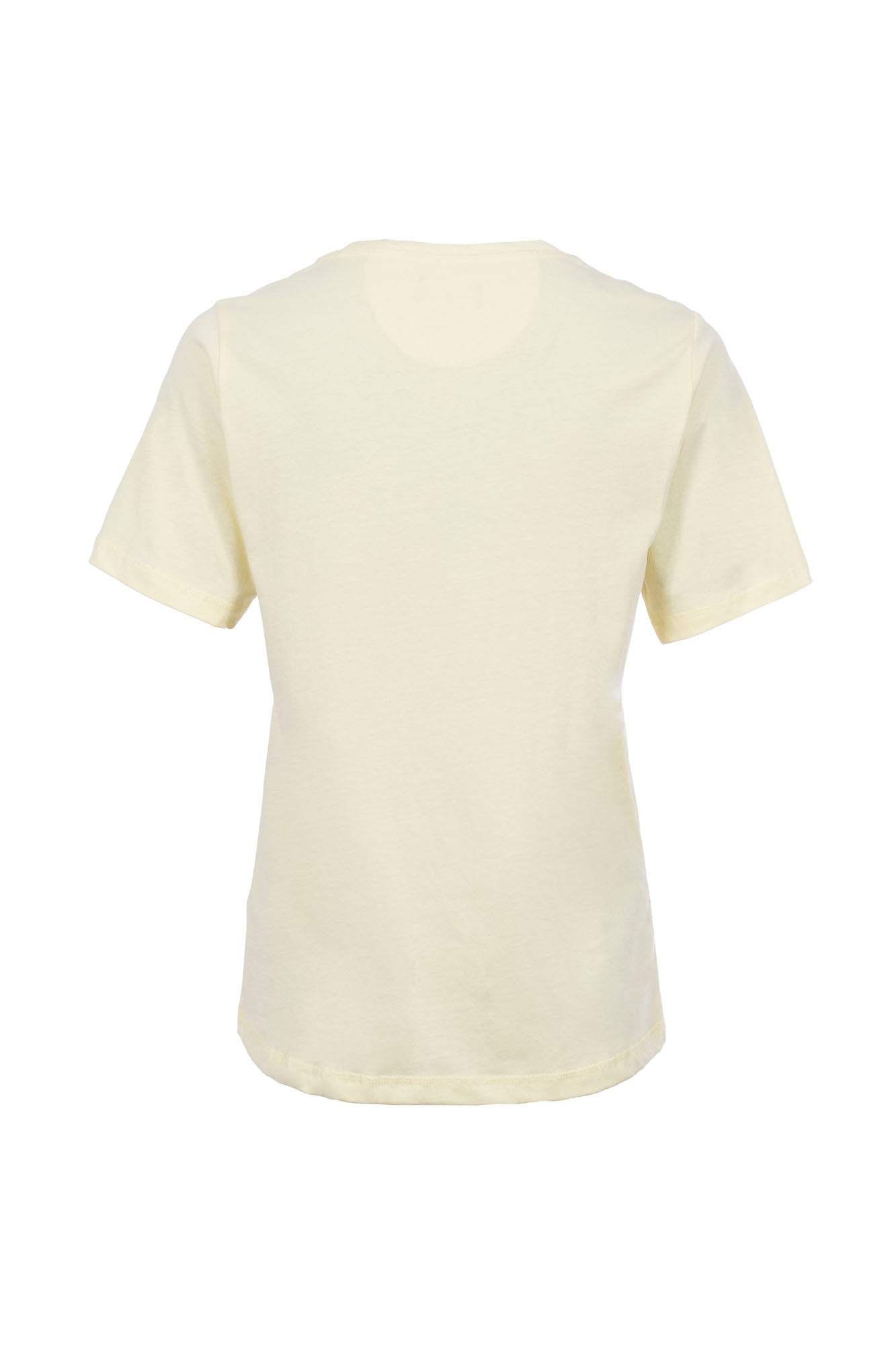 Soquesto Damen T-Shirts Gelb Hell