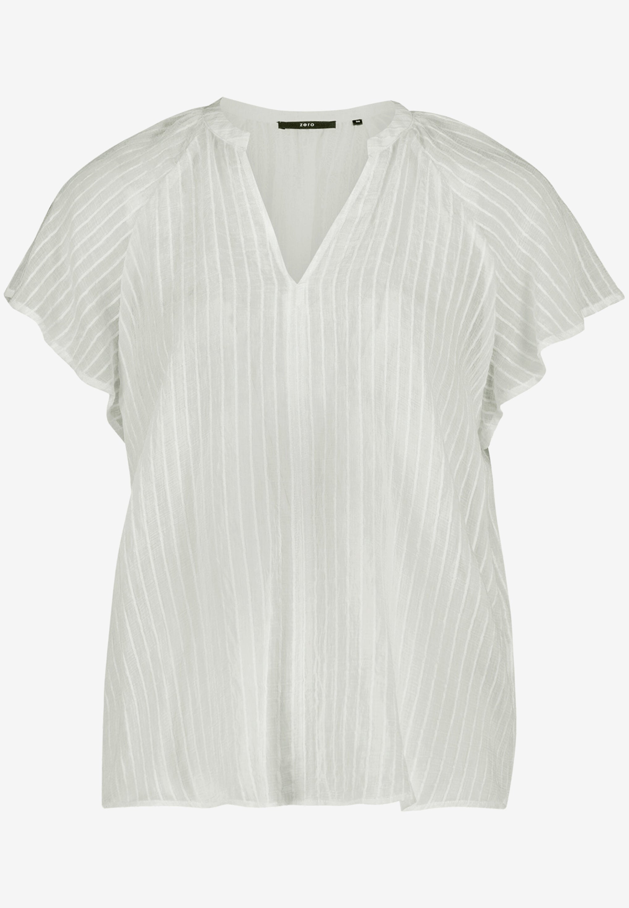 Zero Damen Blusen Offwhite