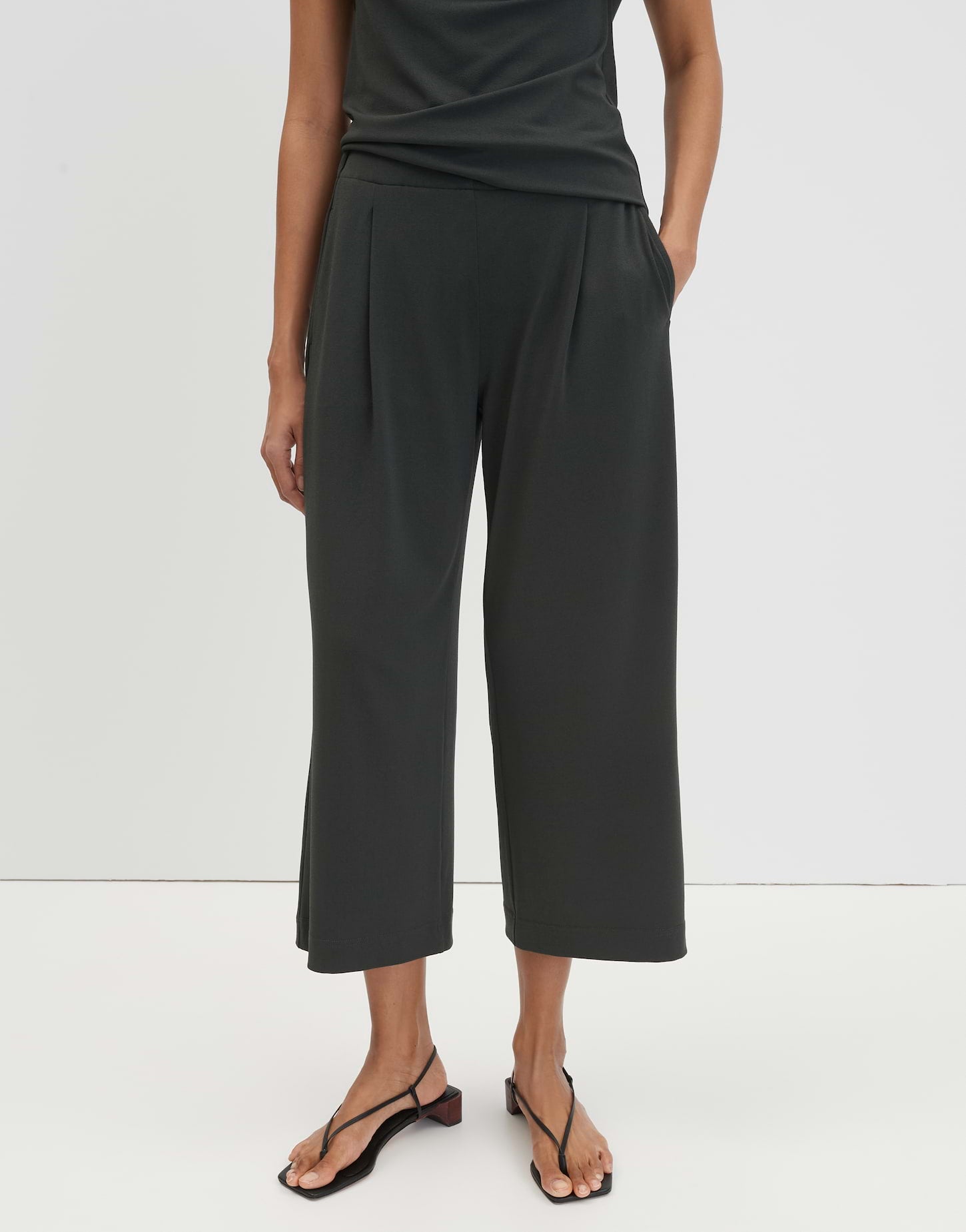 Someday Damen Hosen Midnight Olive