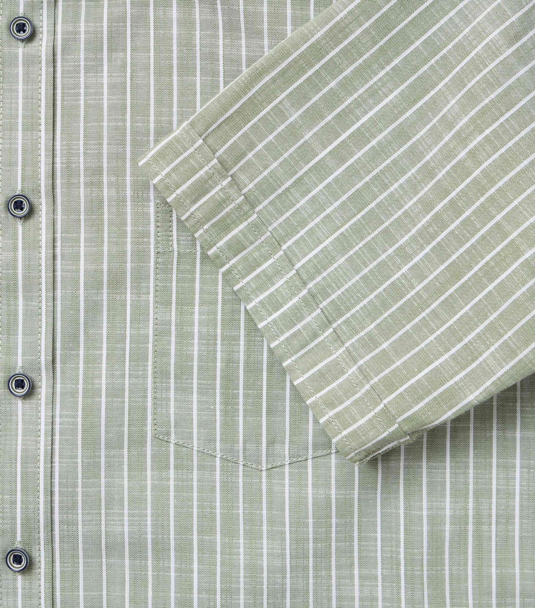 Casa Moda Herren Hemden kurz Gruen