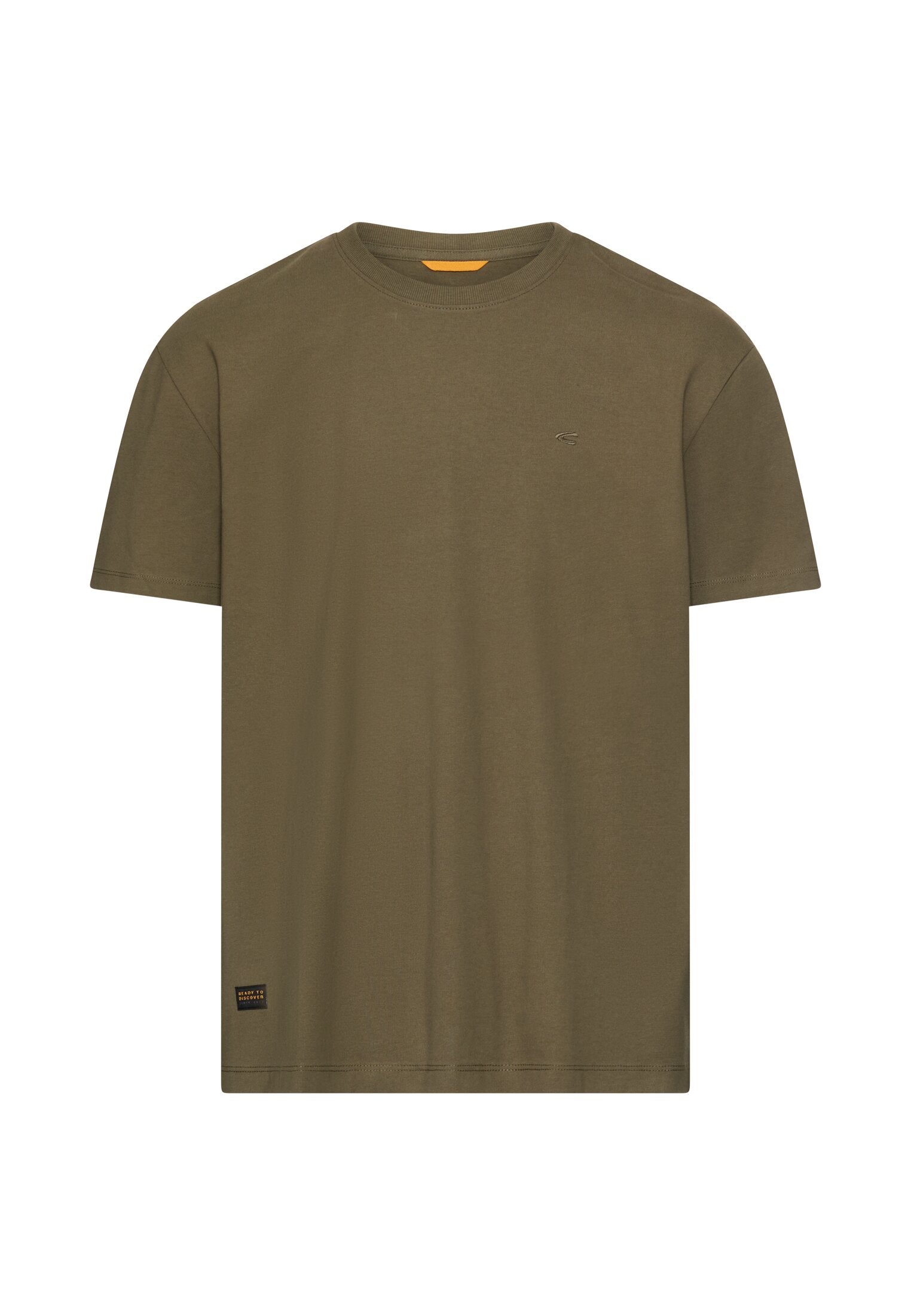 Camel active Herren T-Shirts kurz Deep Olive