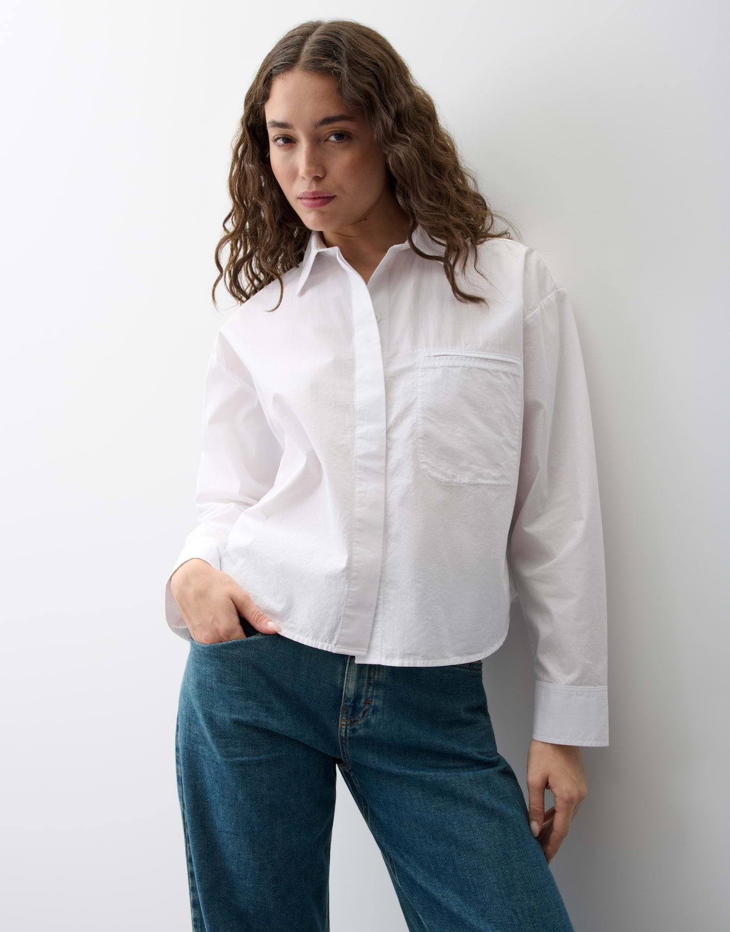 Opus Pants Damen Blusen White