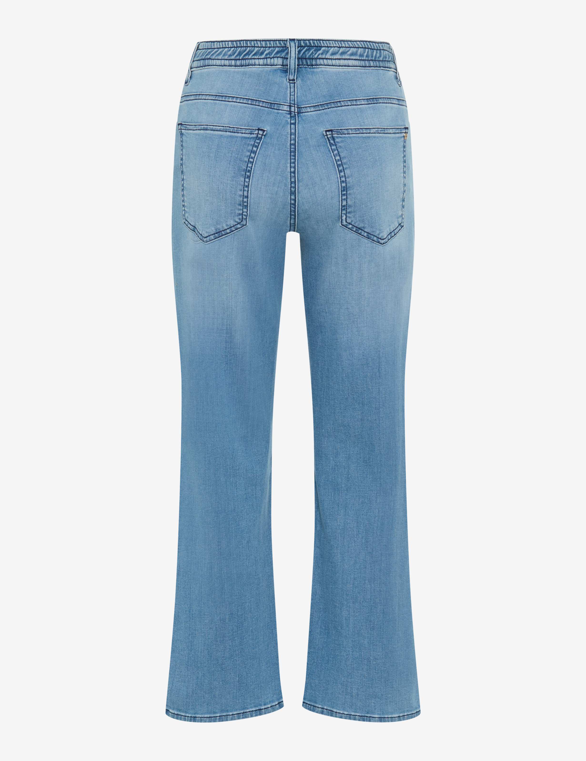 Brax Damen Jeans Used Light Blue