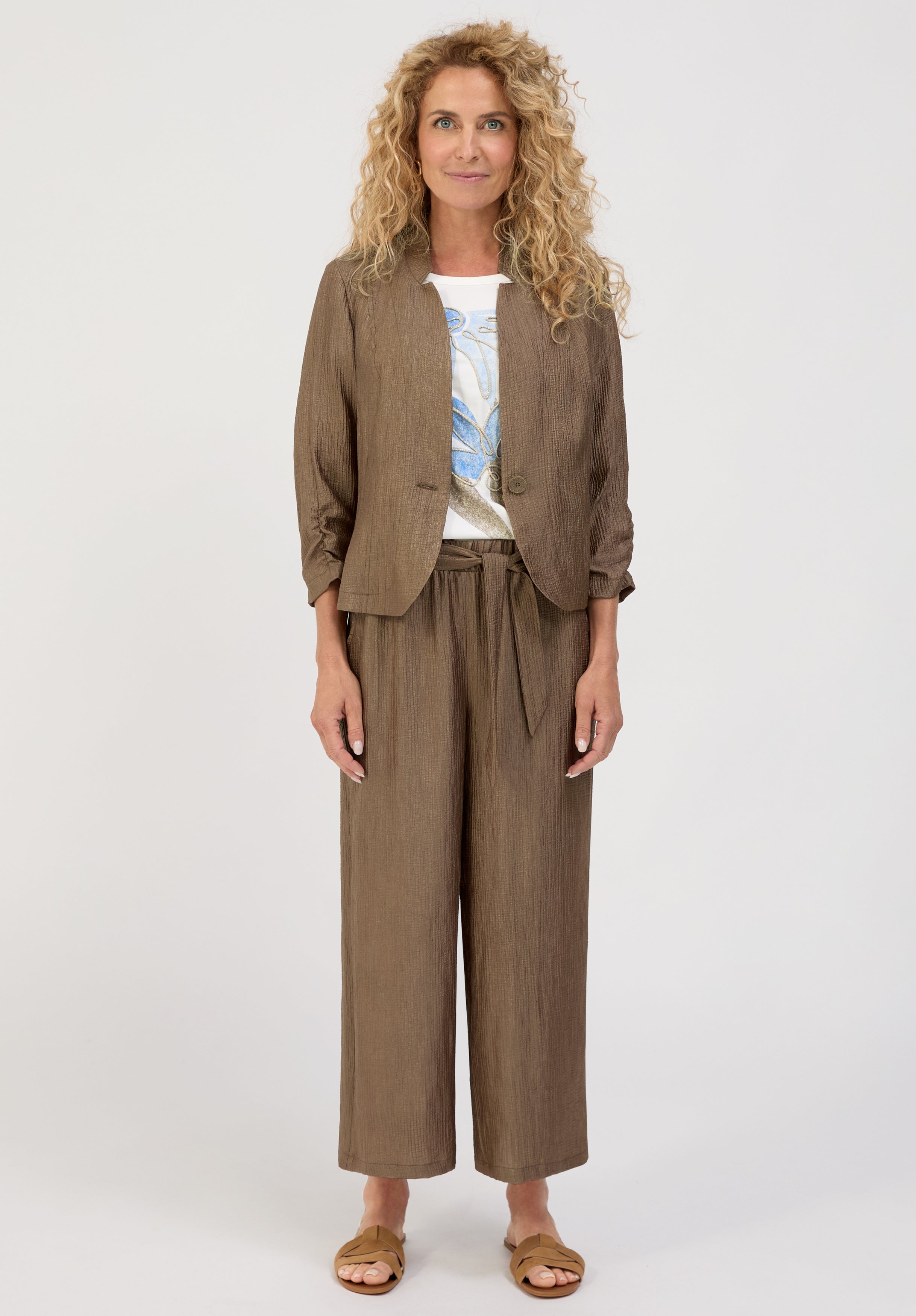 Bianca Damen T-Shirts Cream