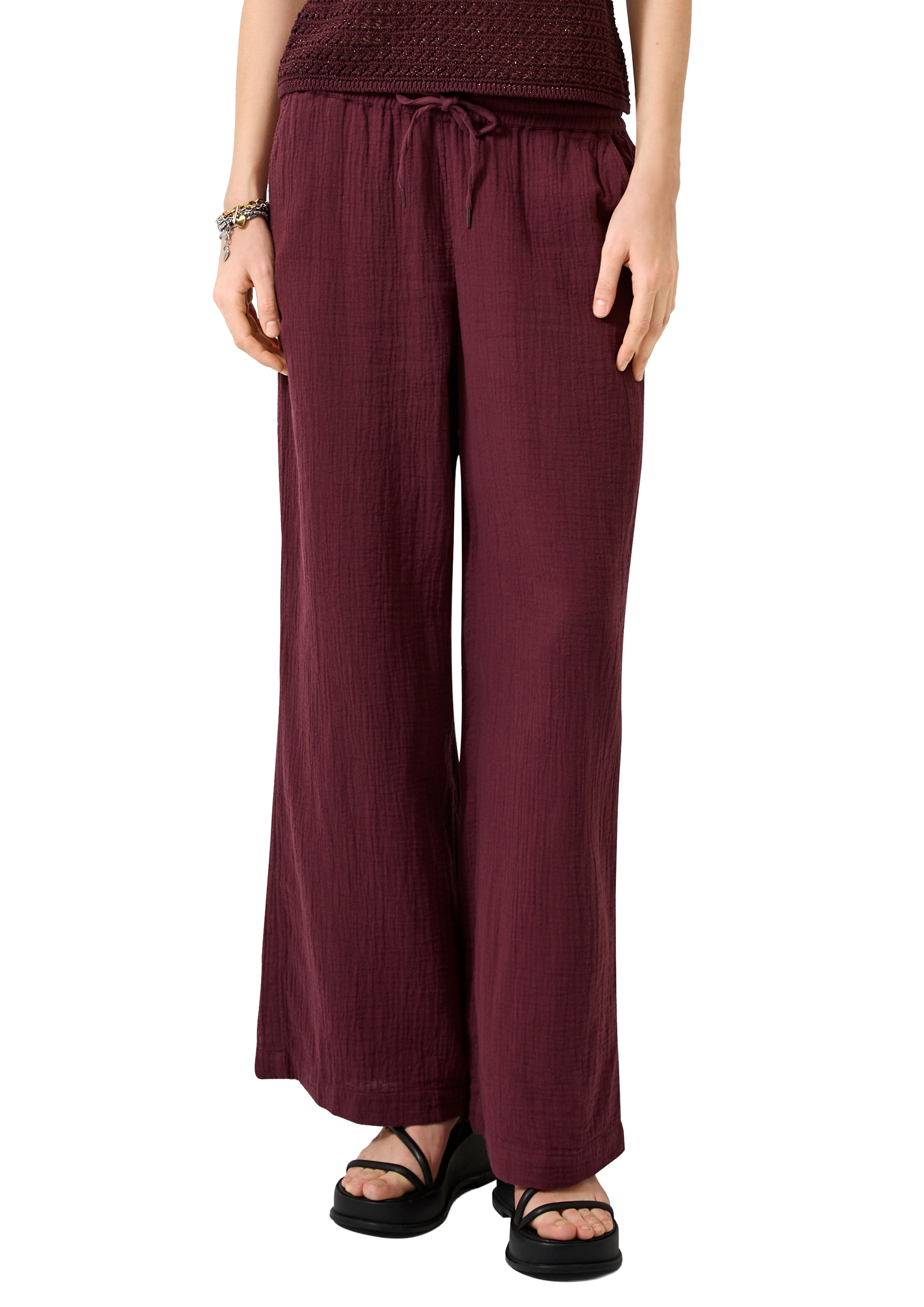 QS by S.Oliver Damen Hosen Lilac/Pink