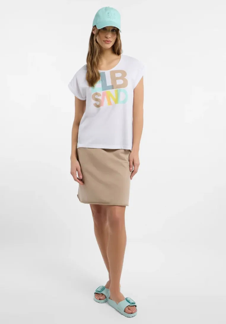 Elbsand Damen T-Shirts Papaya Mel