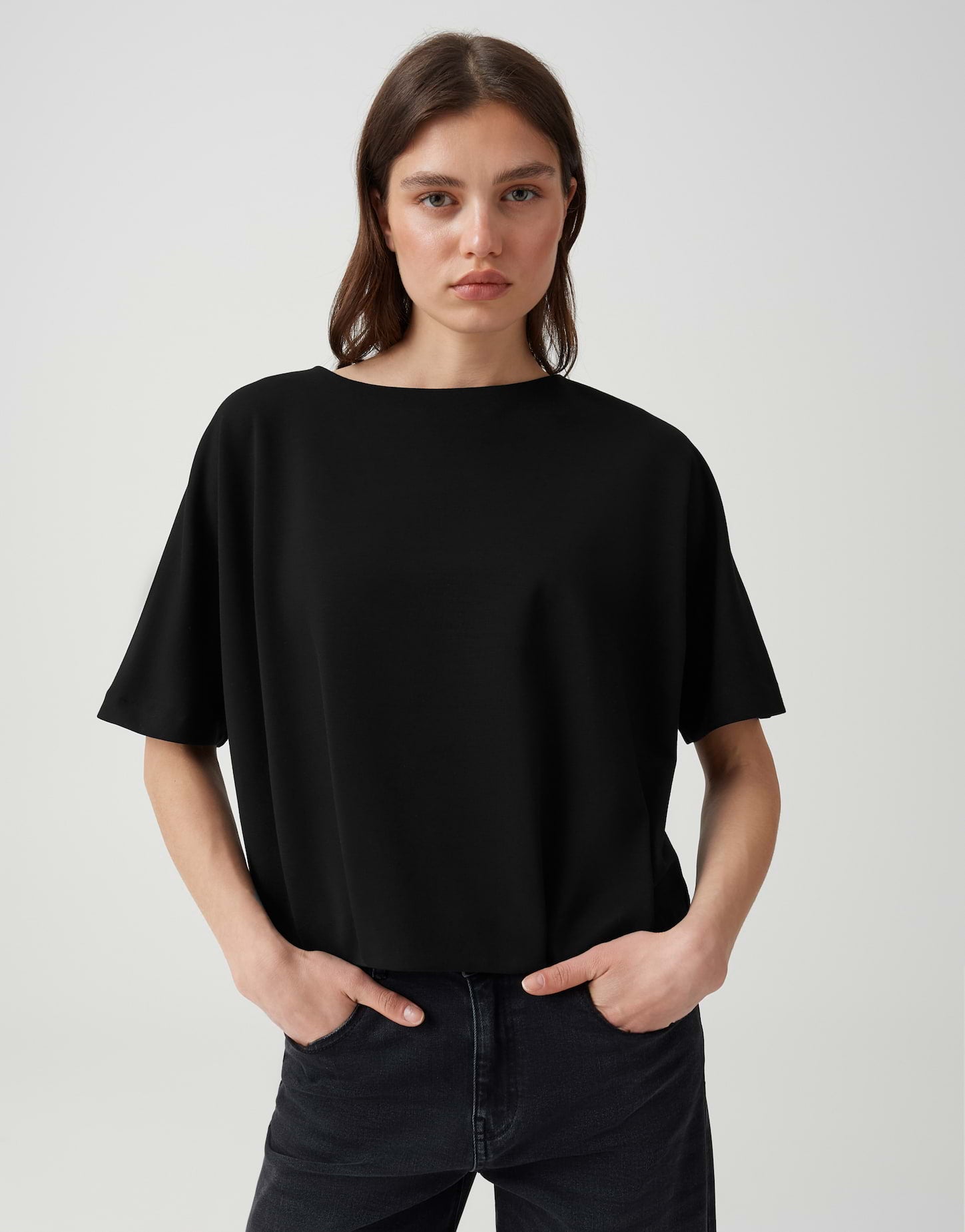 Opus Damen Sweatshirts Black