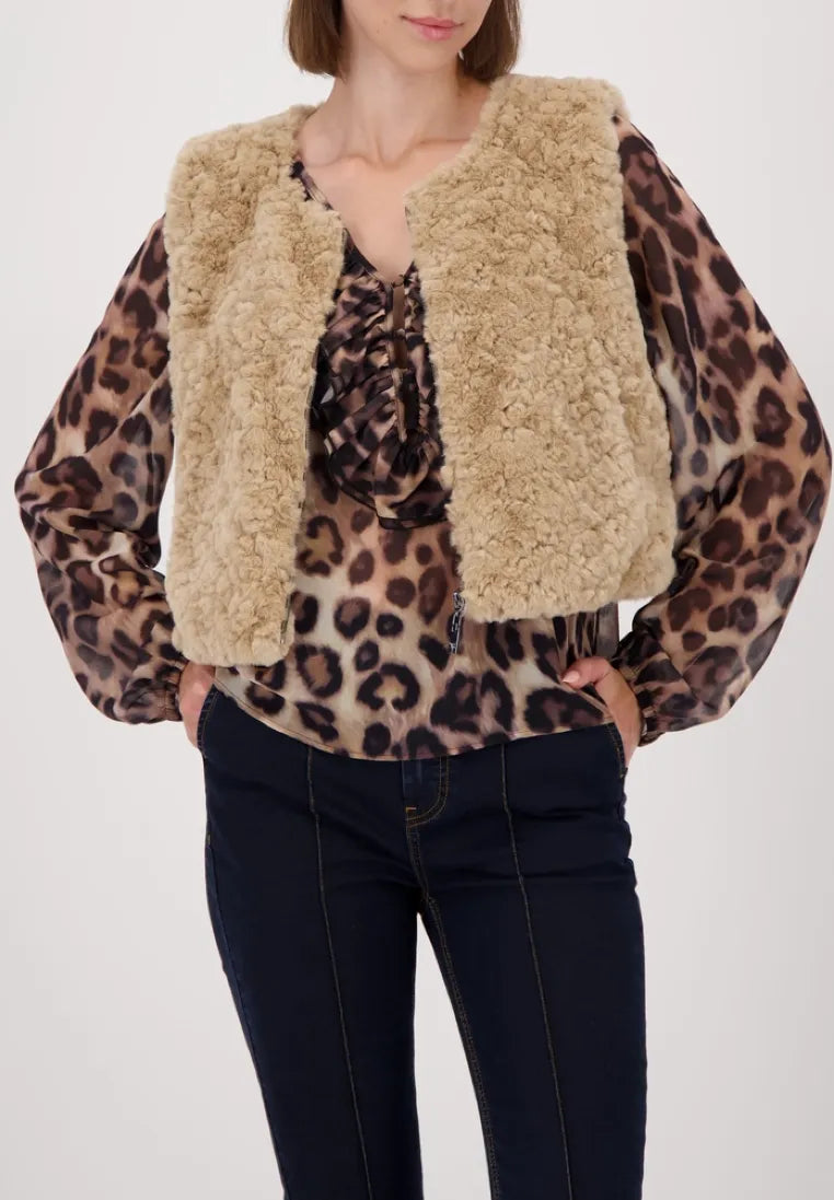 Monari Damen Outdoorwesten Cinnamon