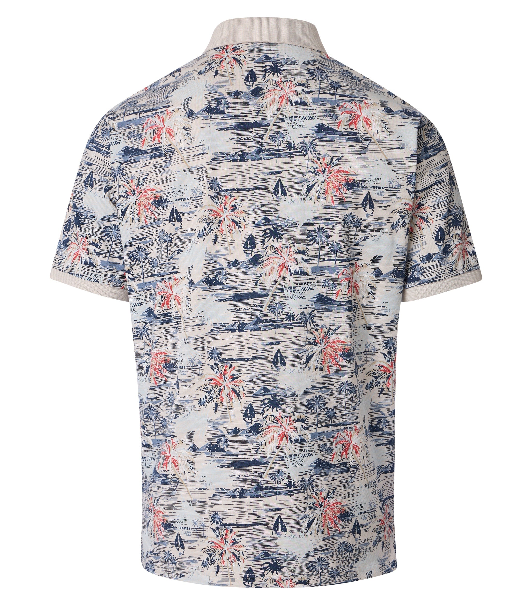 Casa Moda Herren Polo-Shirts Beige