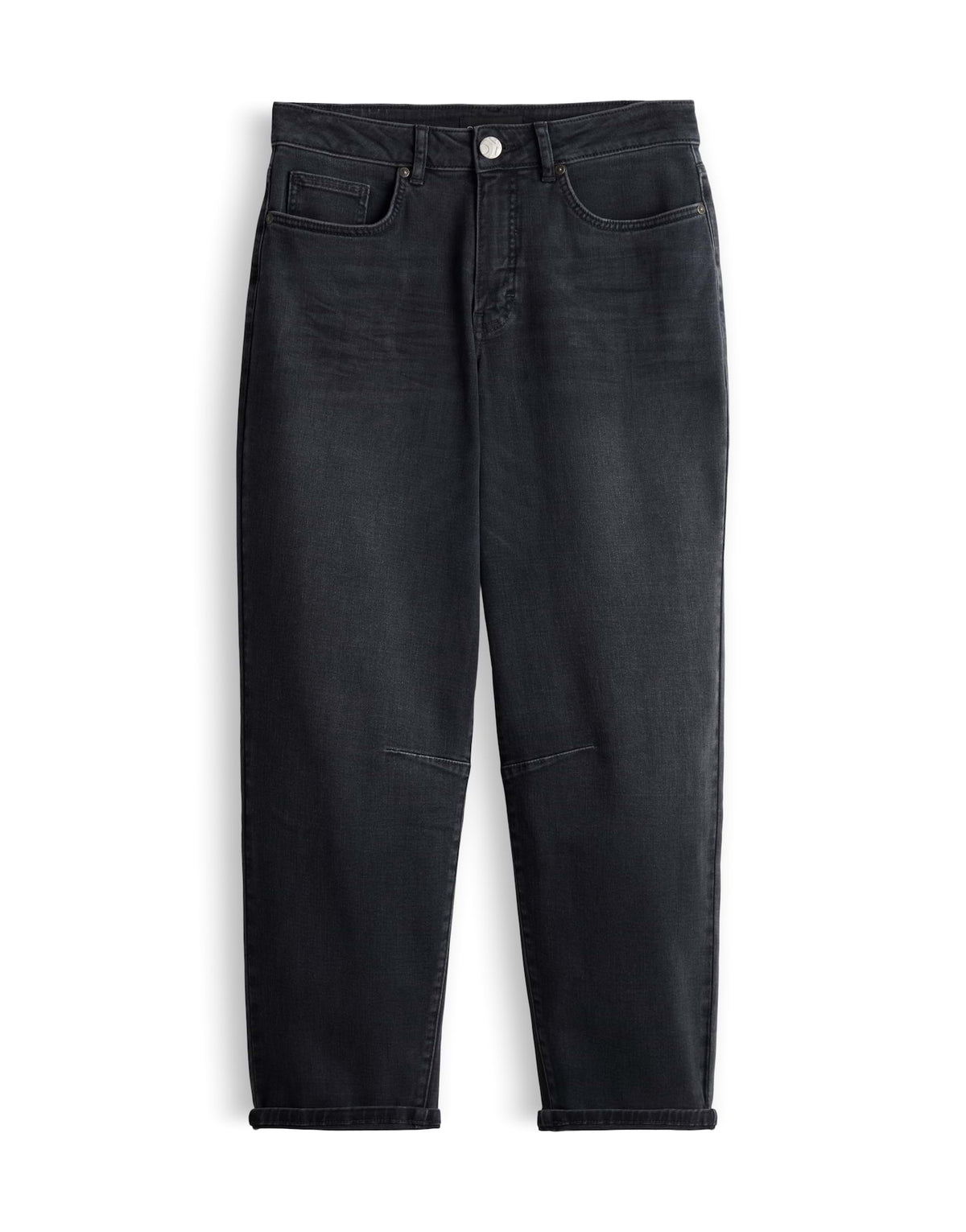 Opus Pants Damen Jeans Dark Grey
