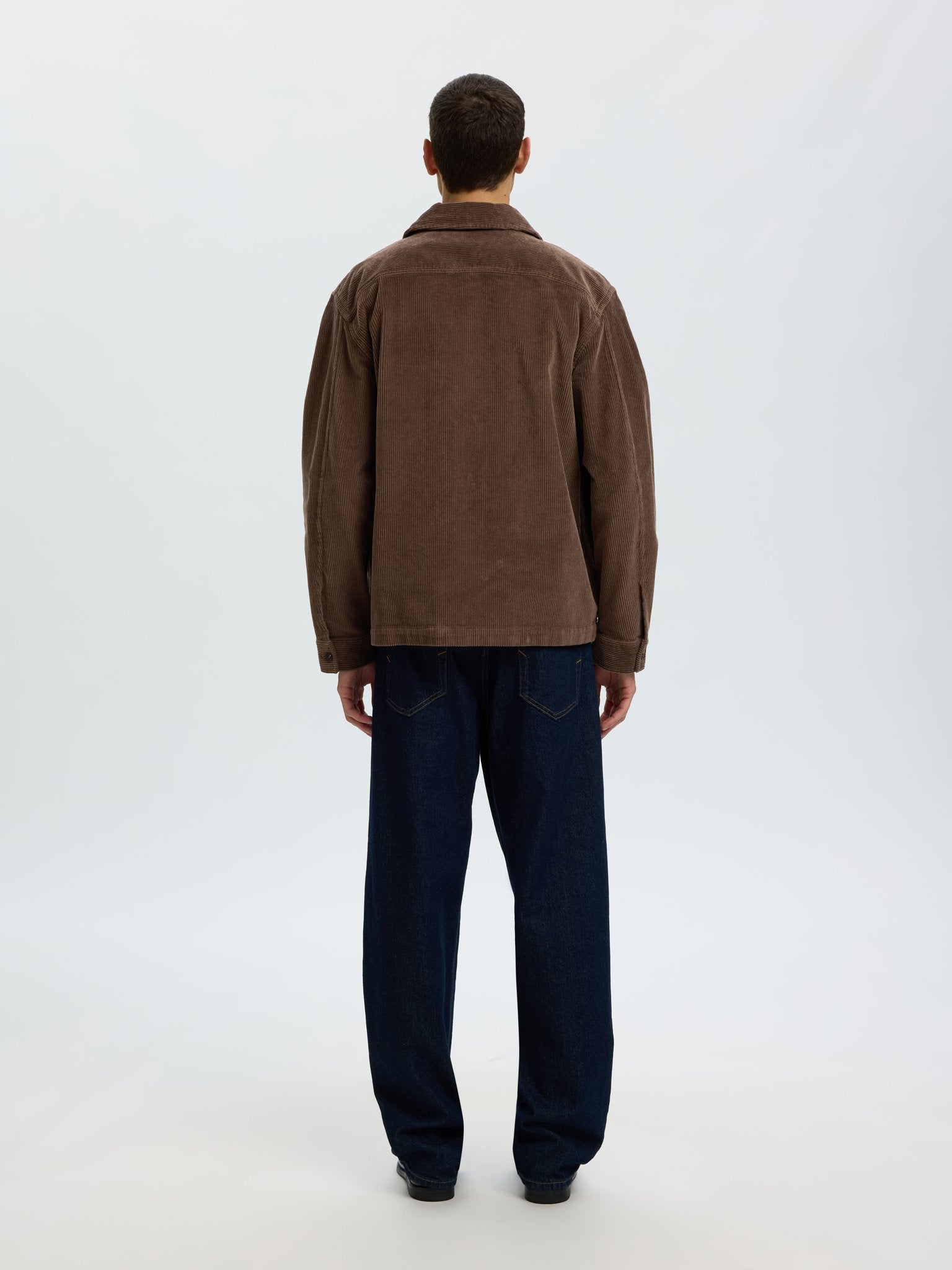 Selected homme Herren Hemden Chocolat