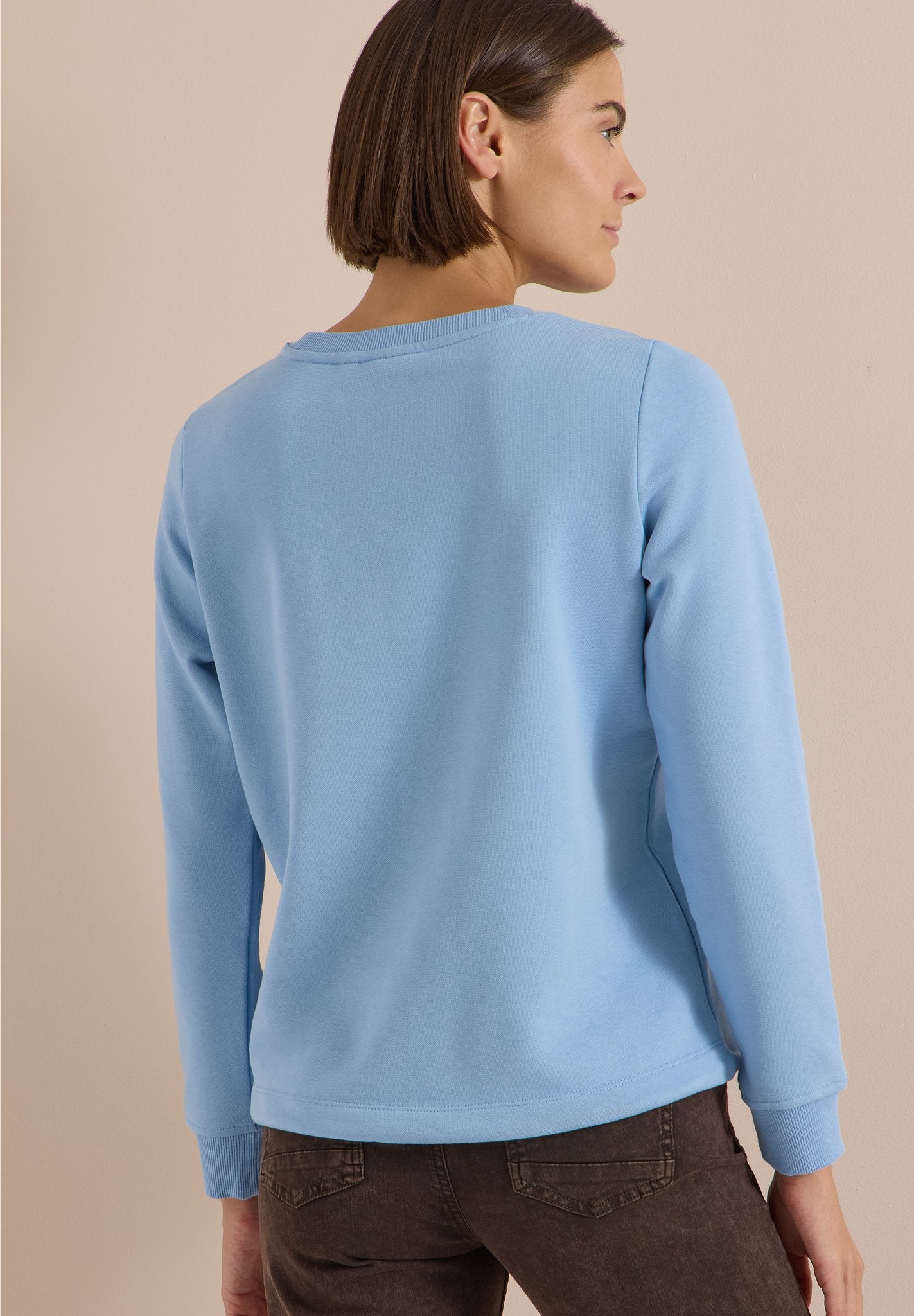 Cecil Damen Pullover Easy Blue