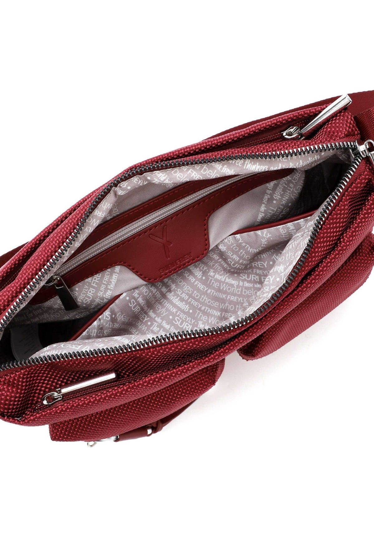 Surifrey Handtasche Darkwine