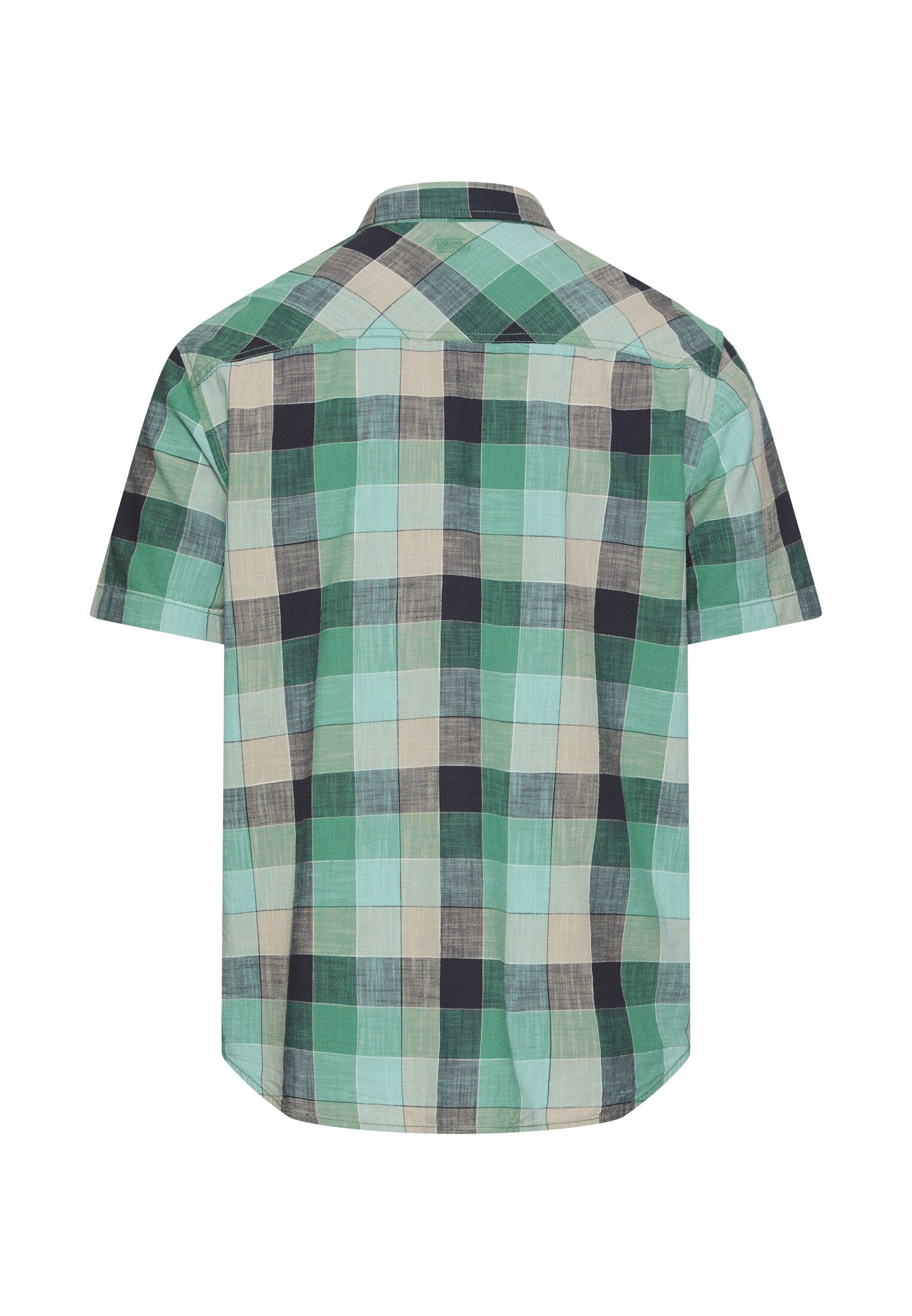 Camel active Herren Hemden kurz Lagoon Green