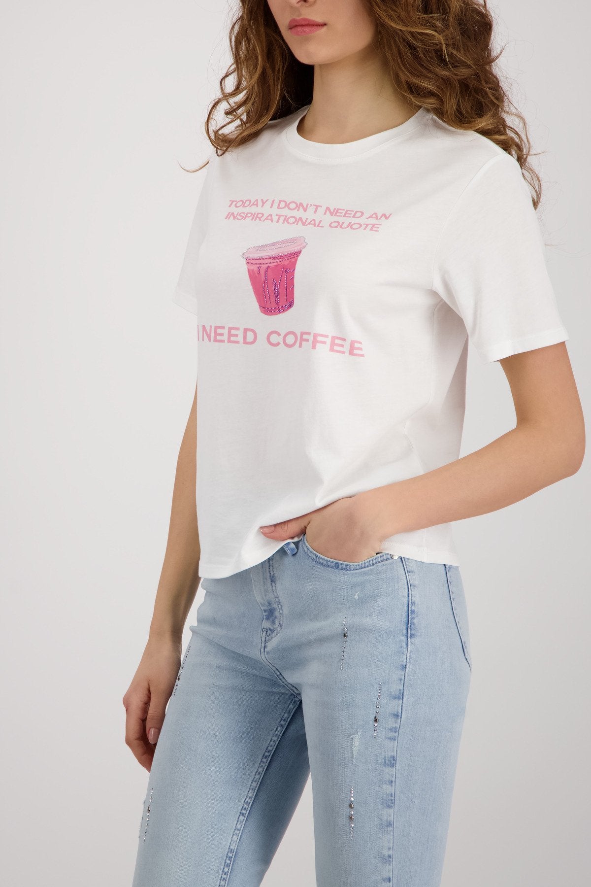 Monari Damen T-Shirts Off-White