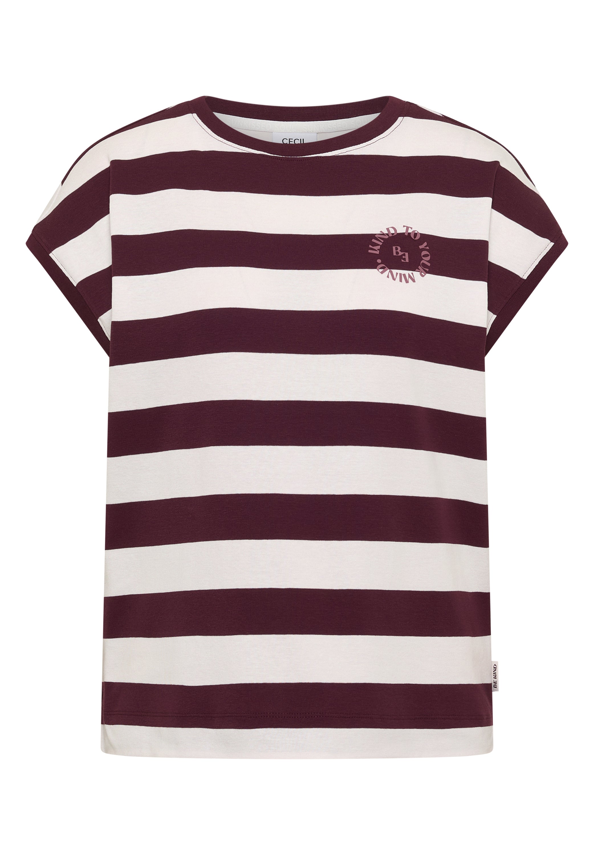 Cecil Damen T-Shirts Sweet Gra