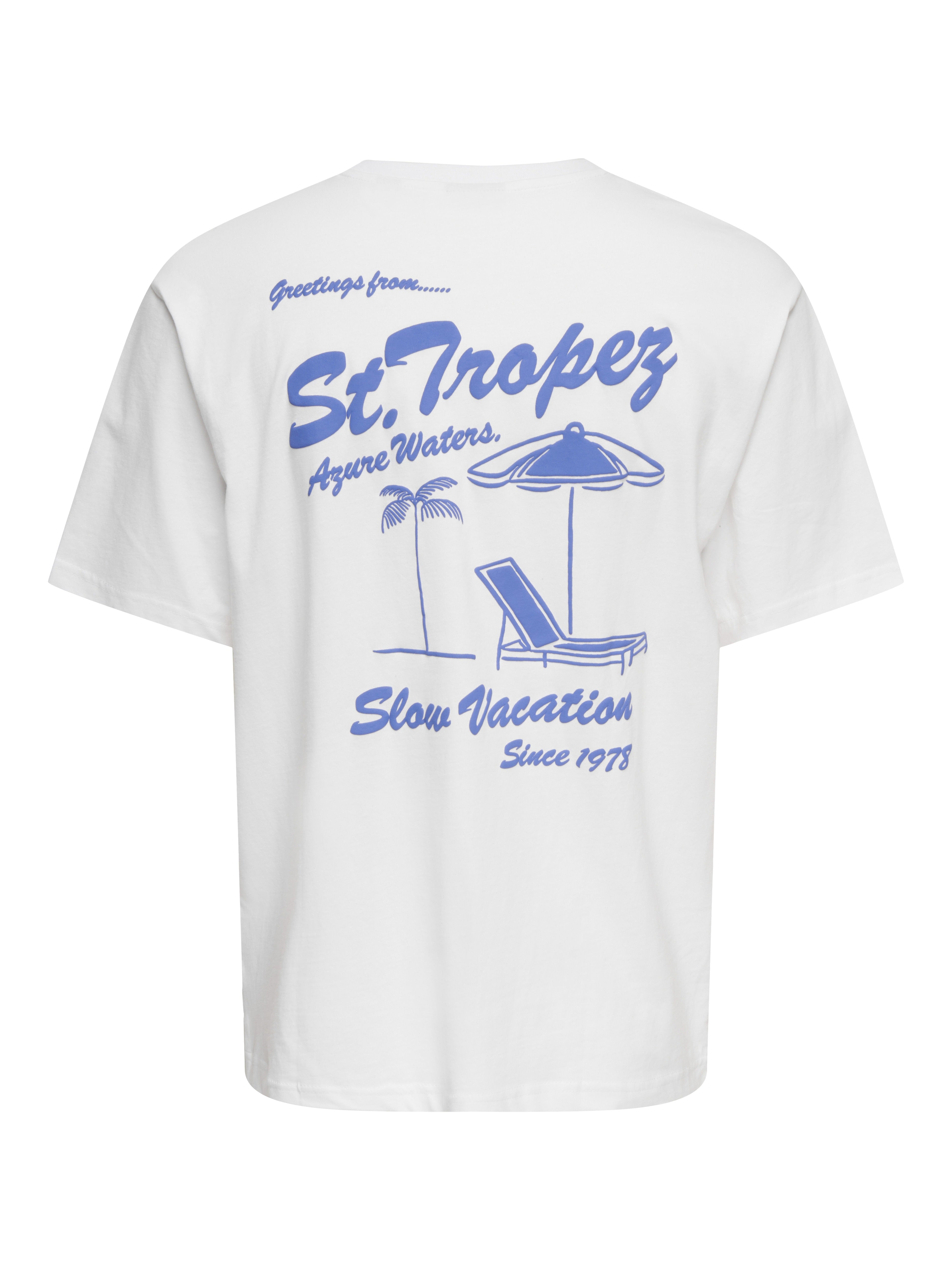 Only & Sons Herren T-Shirts kurz Bright White/Sl