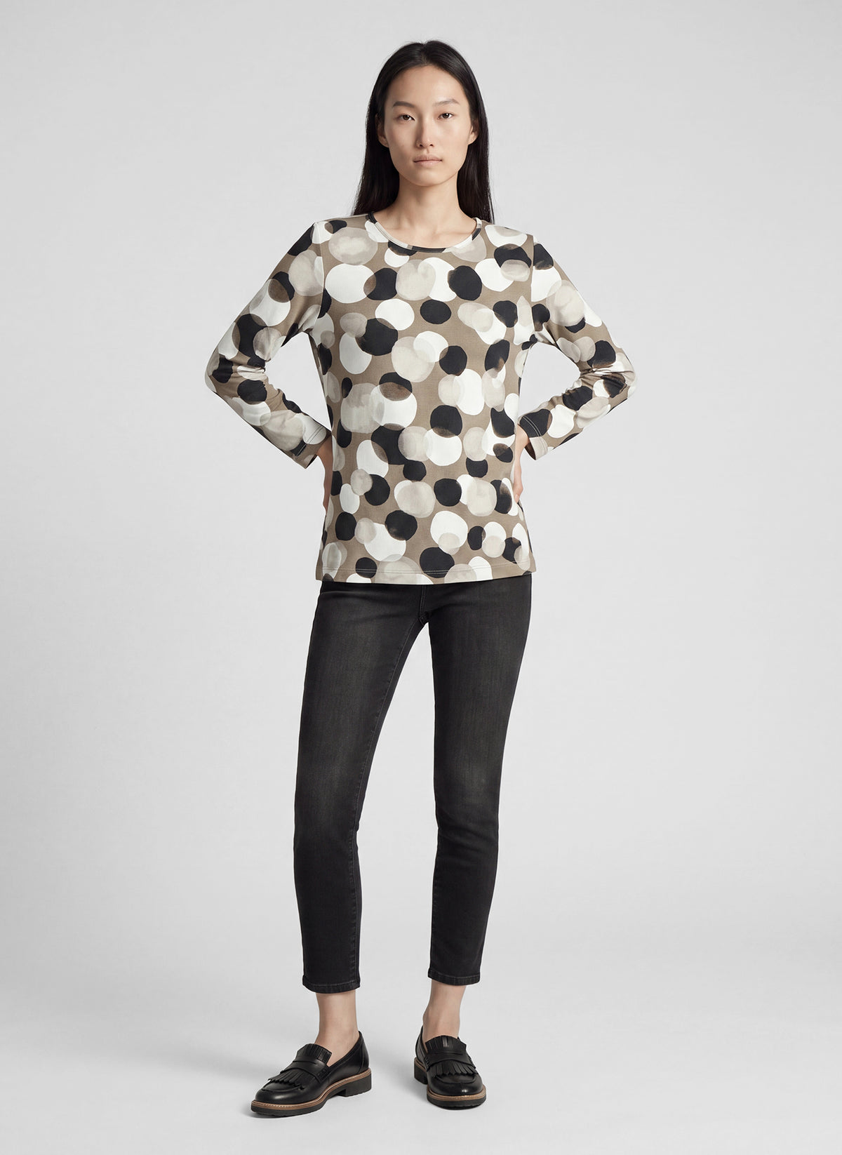 Rabe Damen T-Shirts Taupe