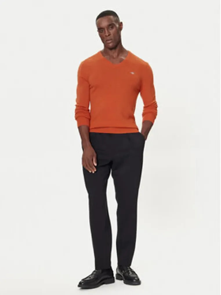 Gant Herren Pullover Deep Orange
