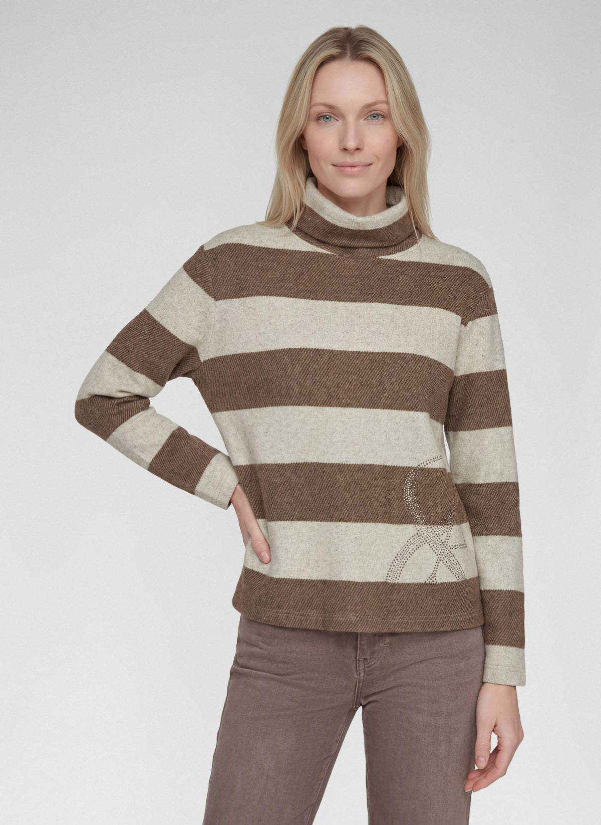 Rabe Damen T-Shirts Taupe