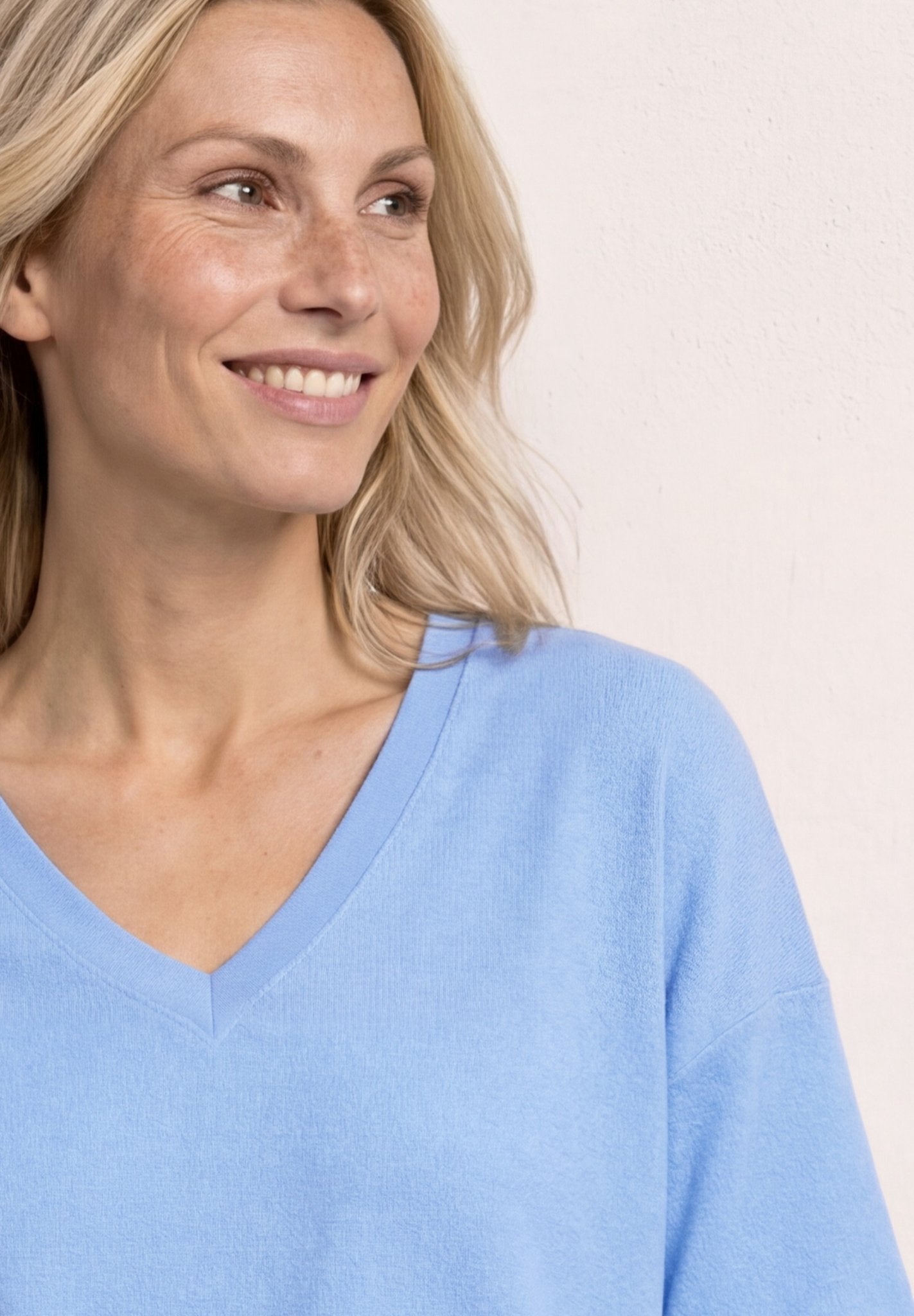 Street One Damen T-Shirts Drift Blu