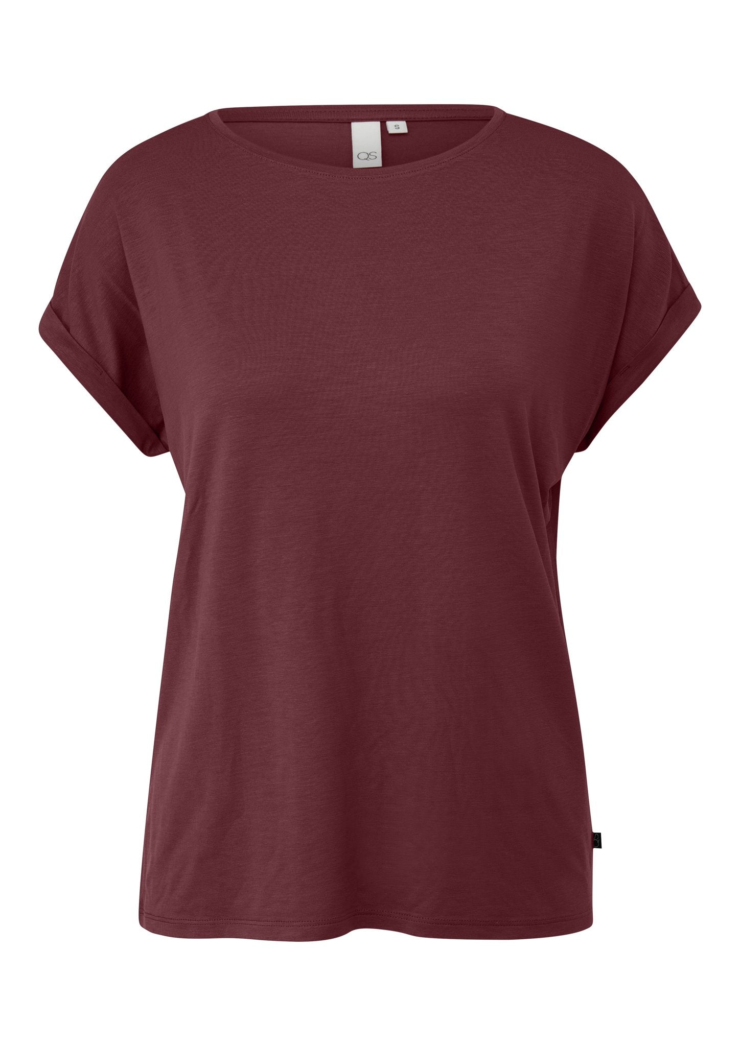 QS by S.Oliver Damen T-Shirts Red