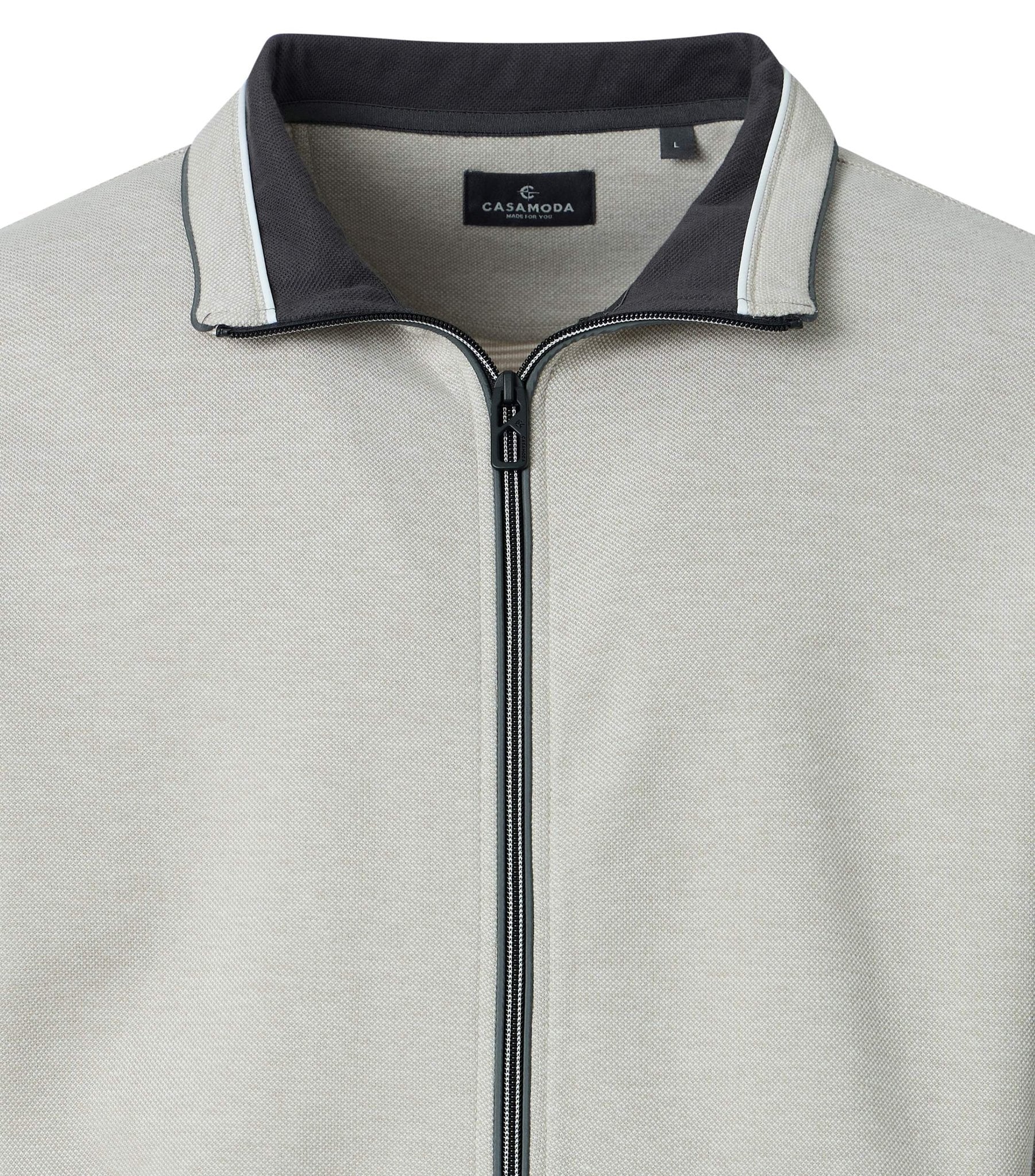 Casa Moda Herren Sweatjacken Beige