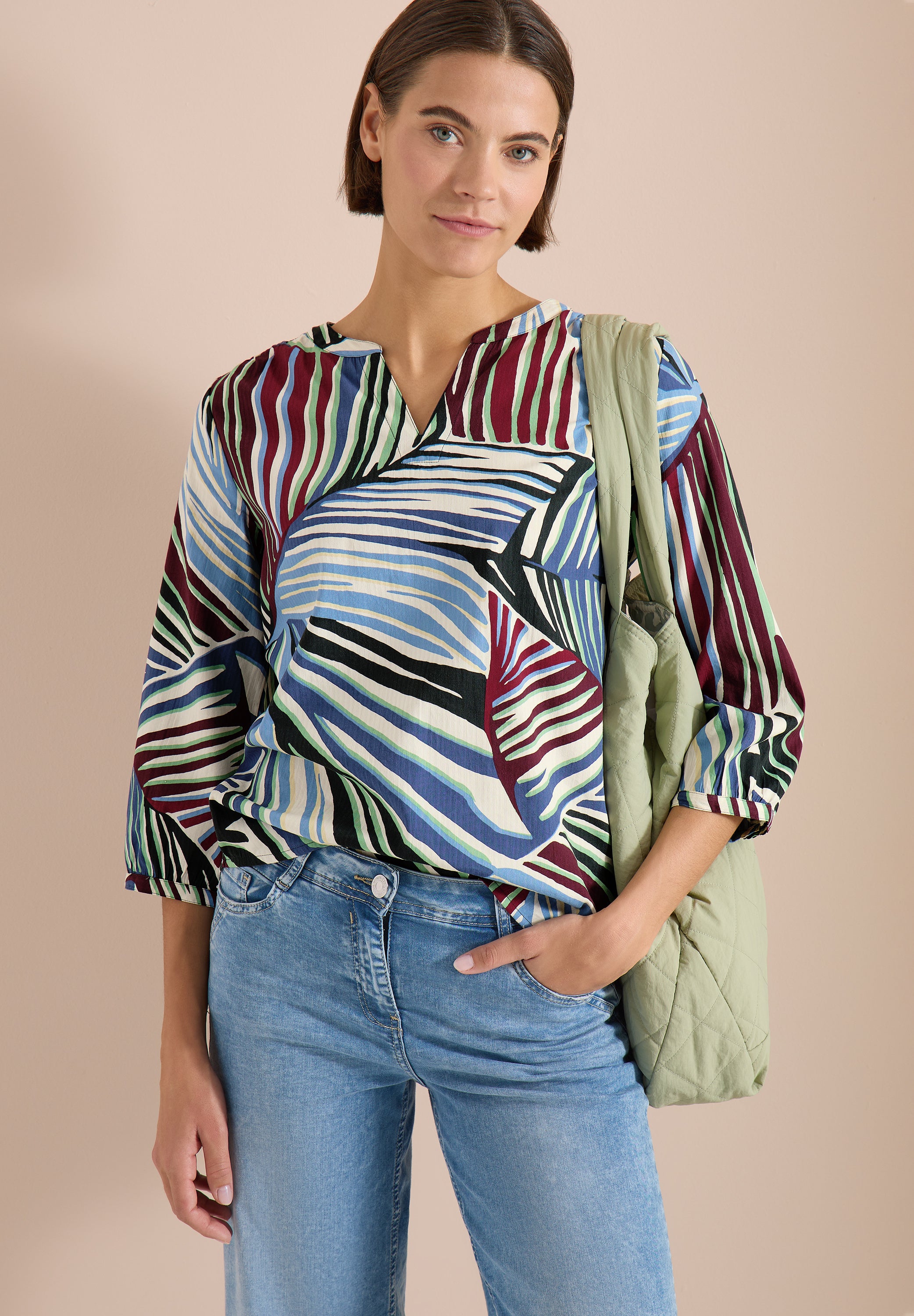 Cecil Damen Blusen Palm Bree