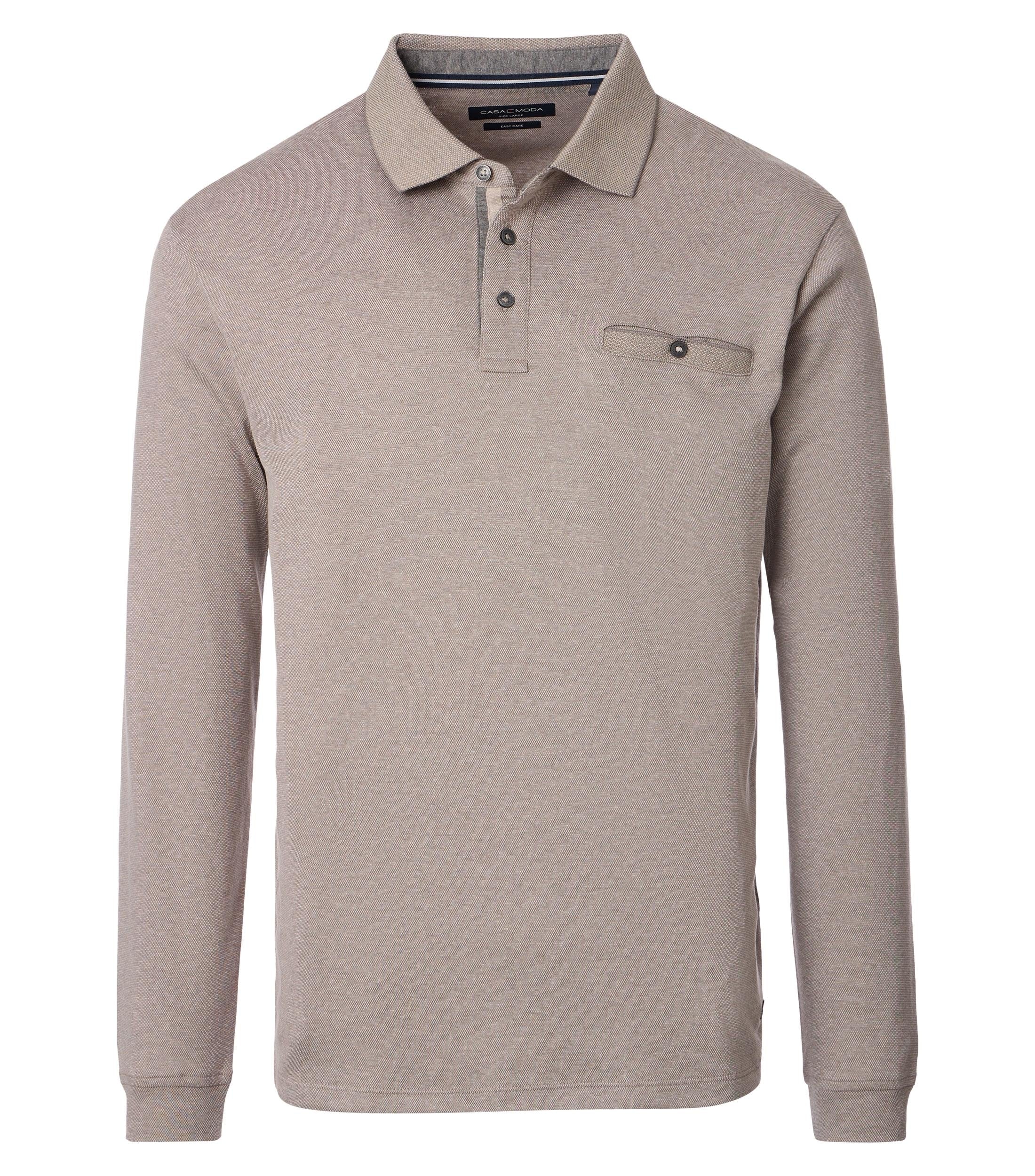 Casa Moda Herren T-Shirts kurz Beige