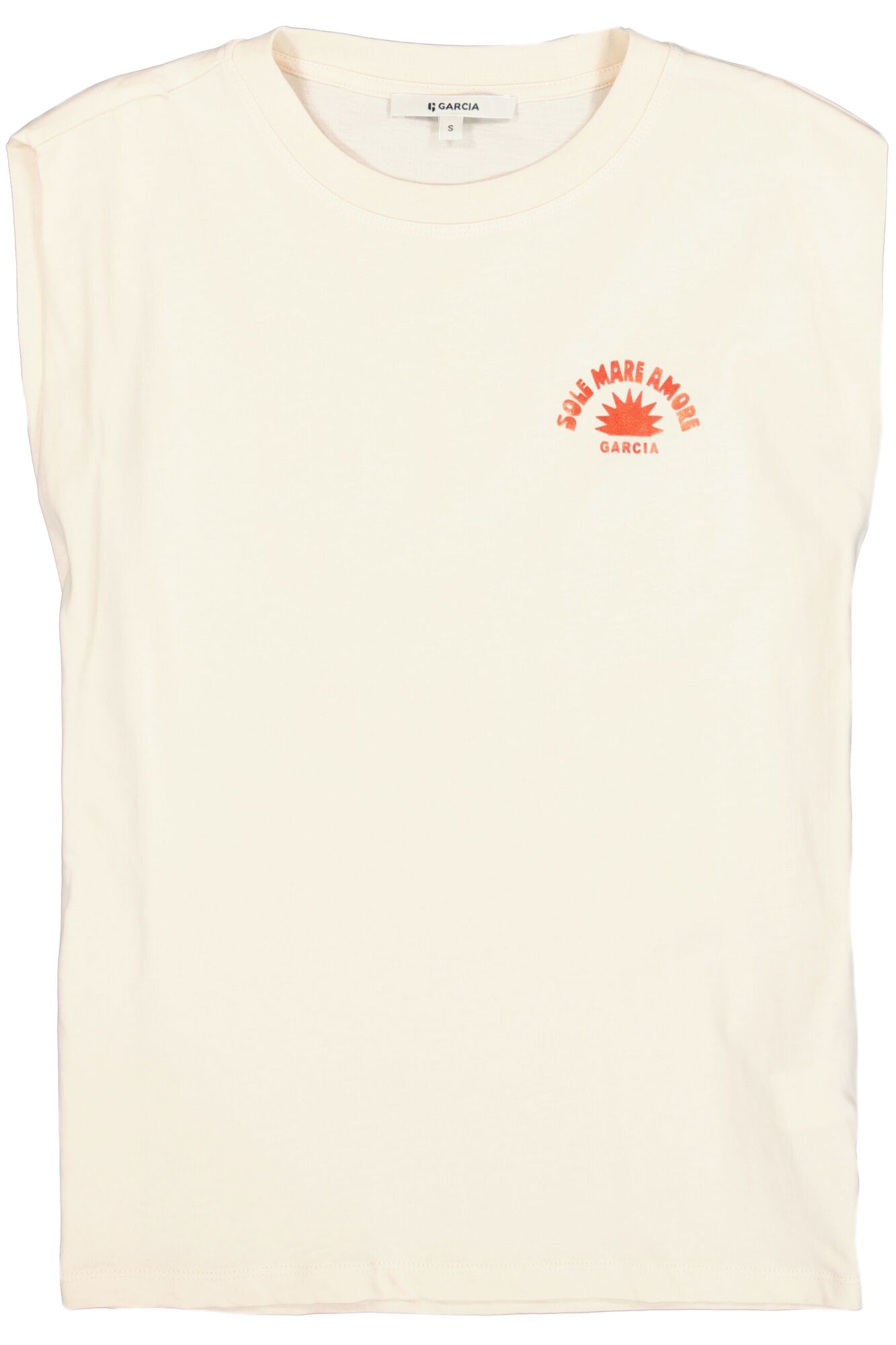 Garcia Damen T-Shirts Whitecap