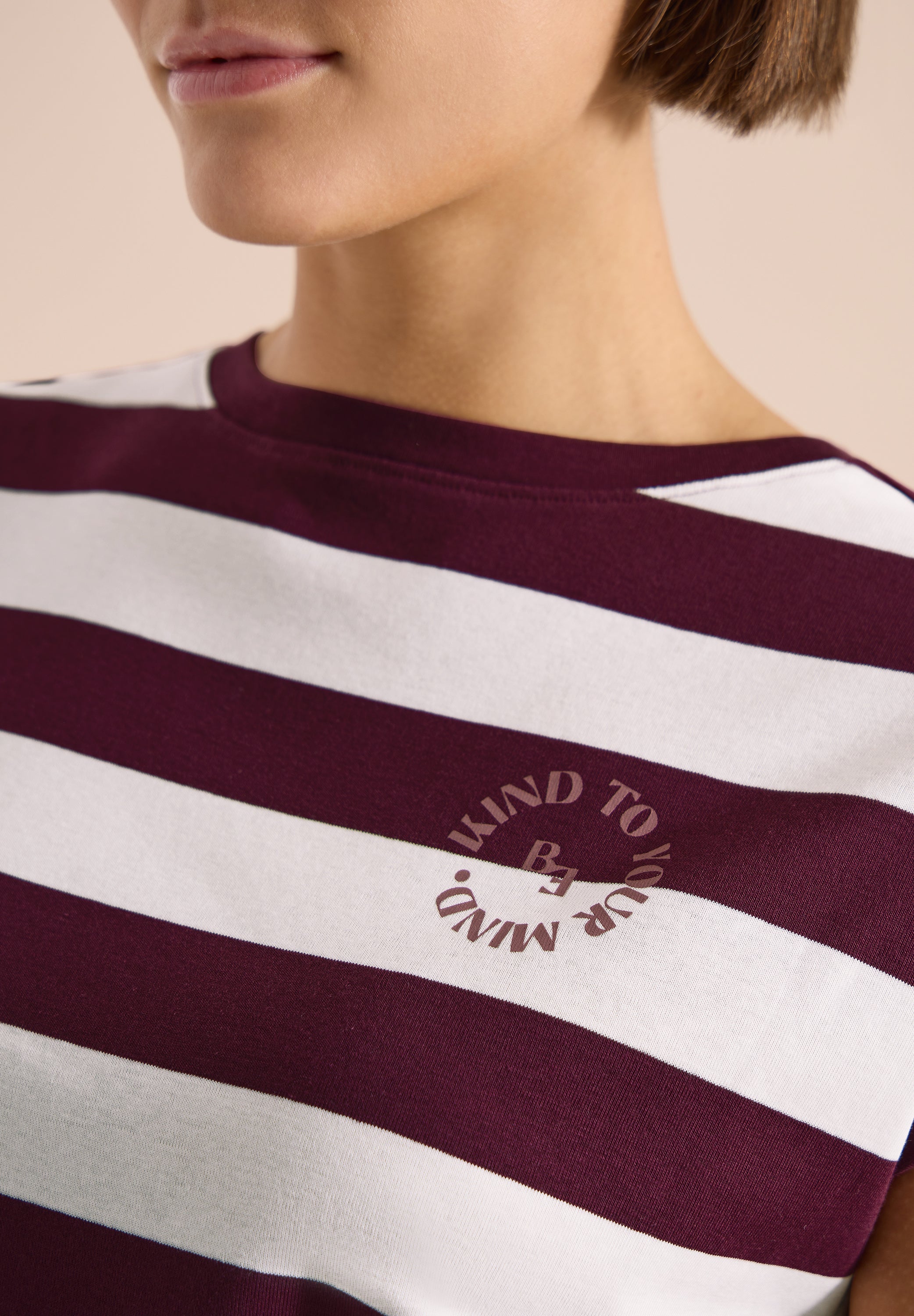 Cecil Damen T-Shirts Sweet Gra