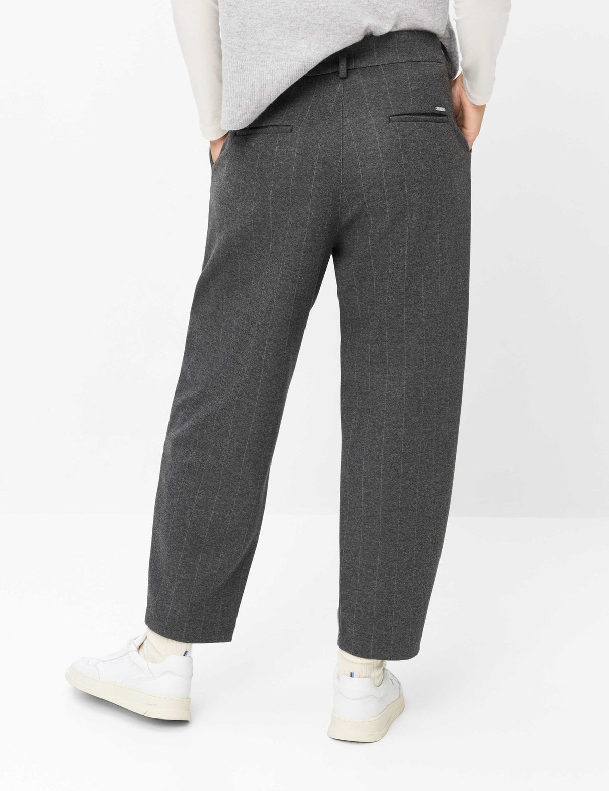Brax Damen Hosen Smoke Grey
